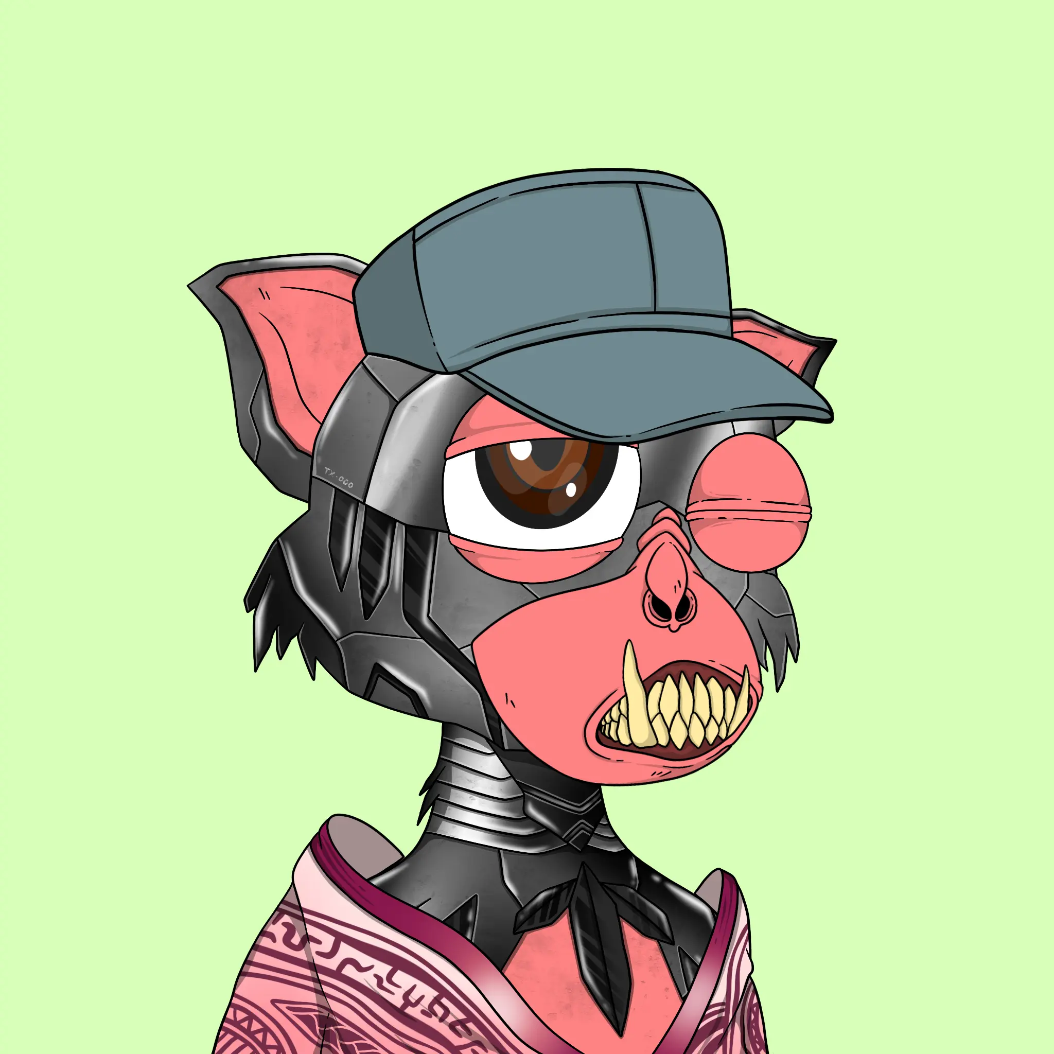 Trendy Tarsier #607 NFT on Algorand