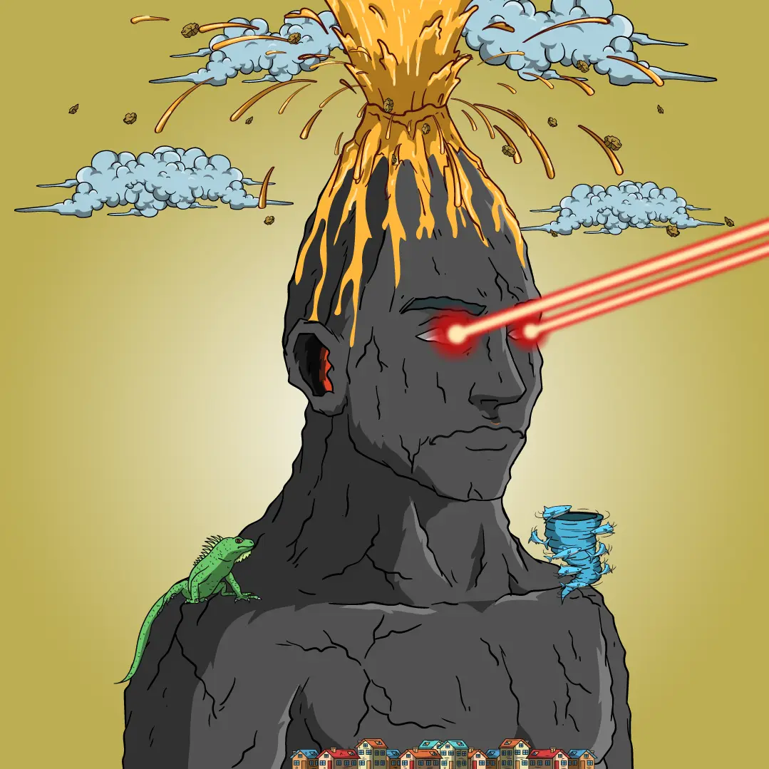 Volcano Boyz #828 NFT on Algorand