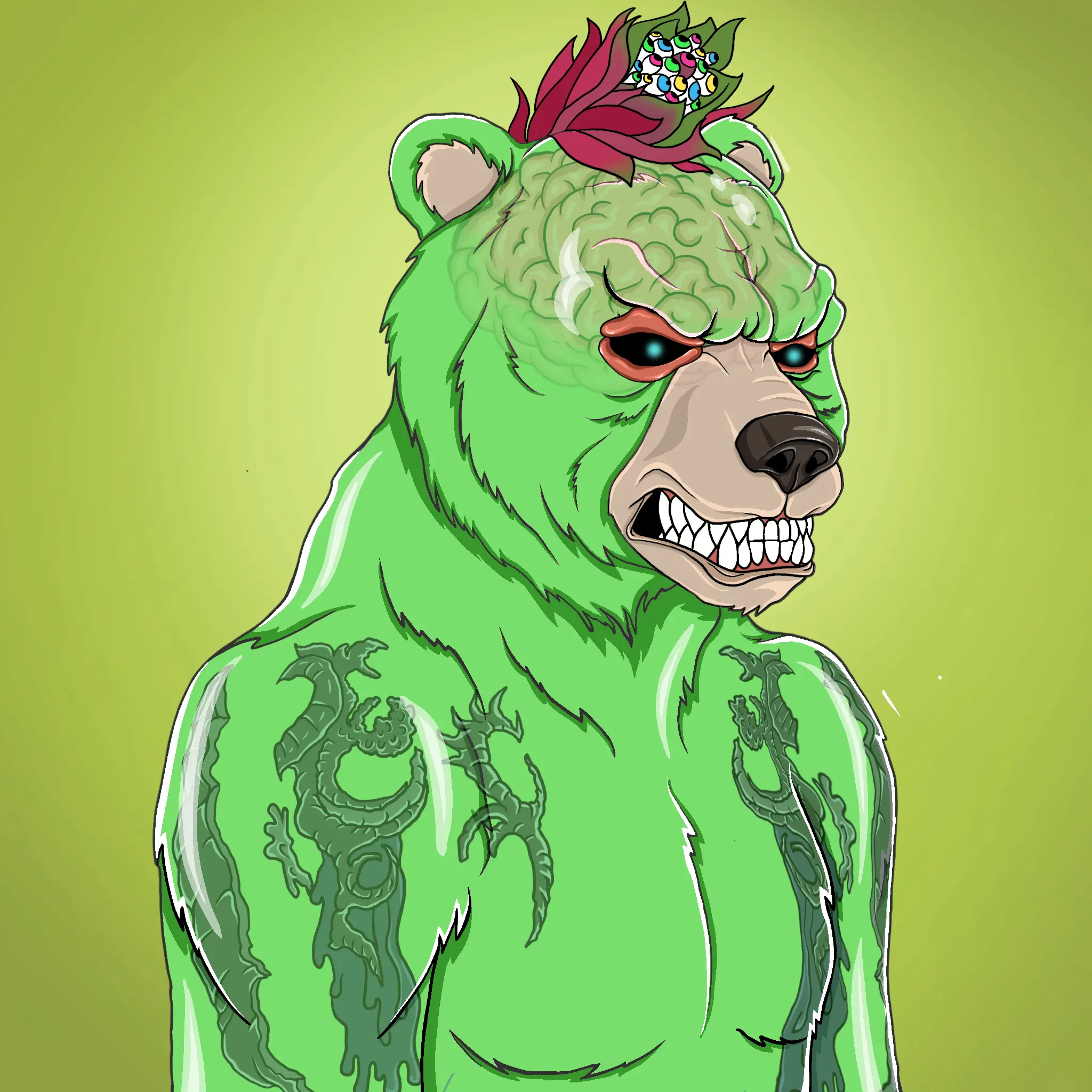 Mad Bears #1286 NFT on Algorand