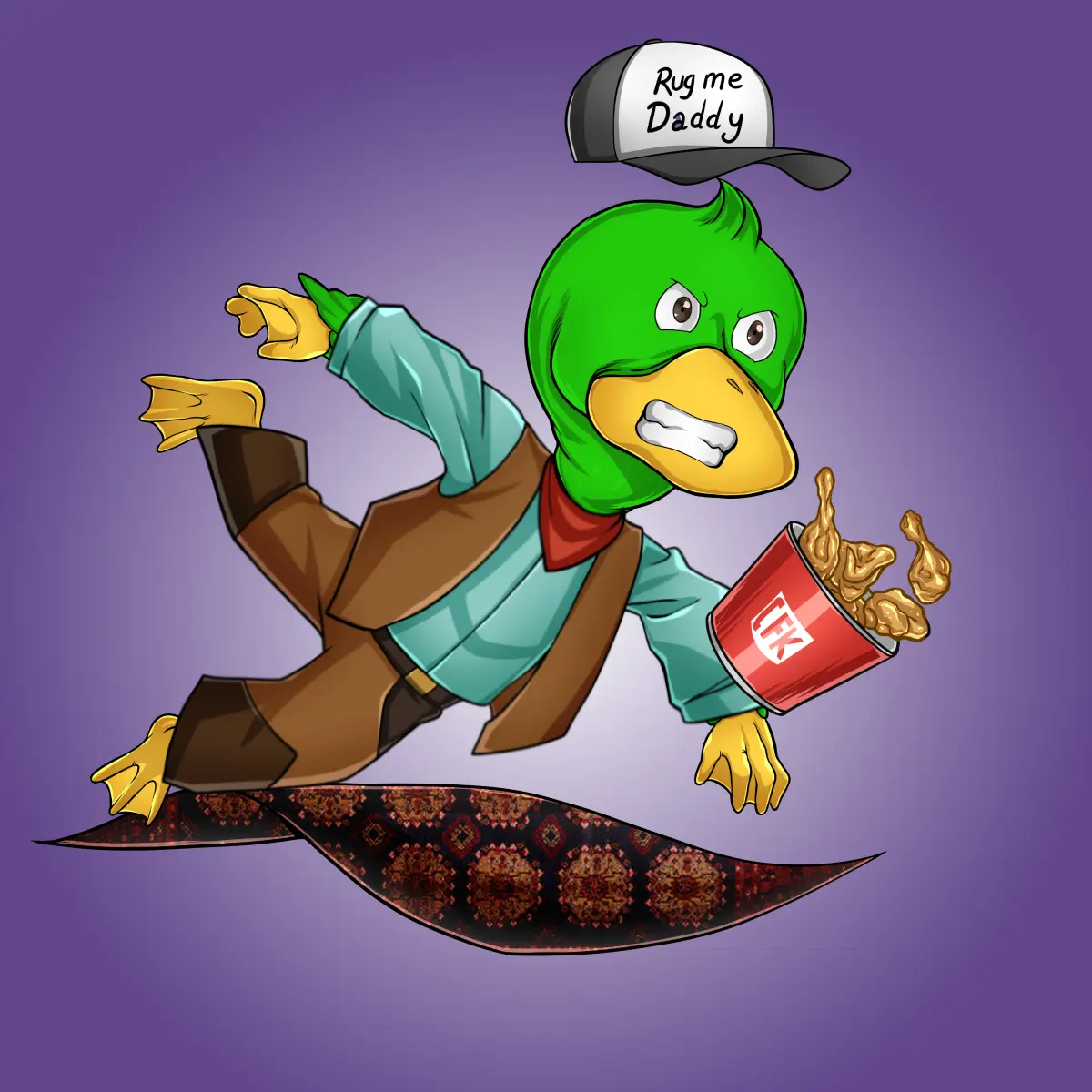 Rug Friends  #1352 NFT on Algorand