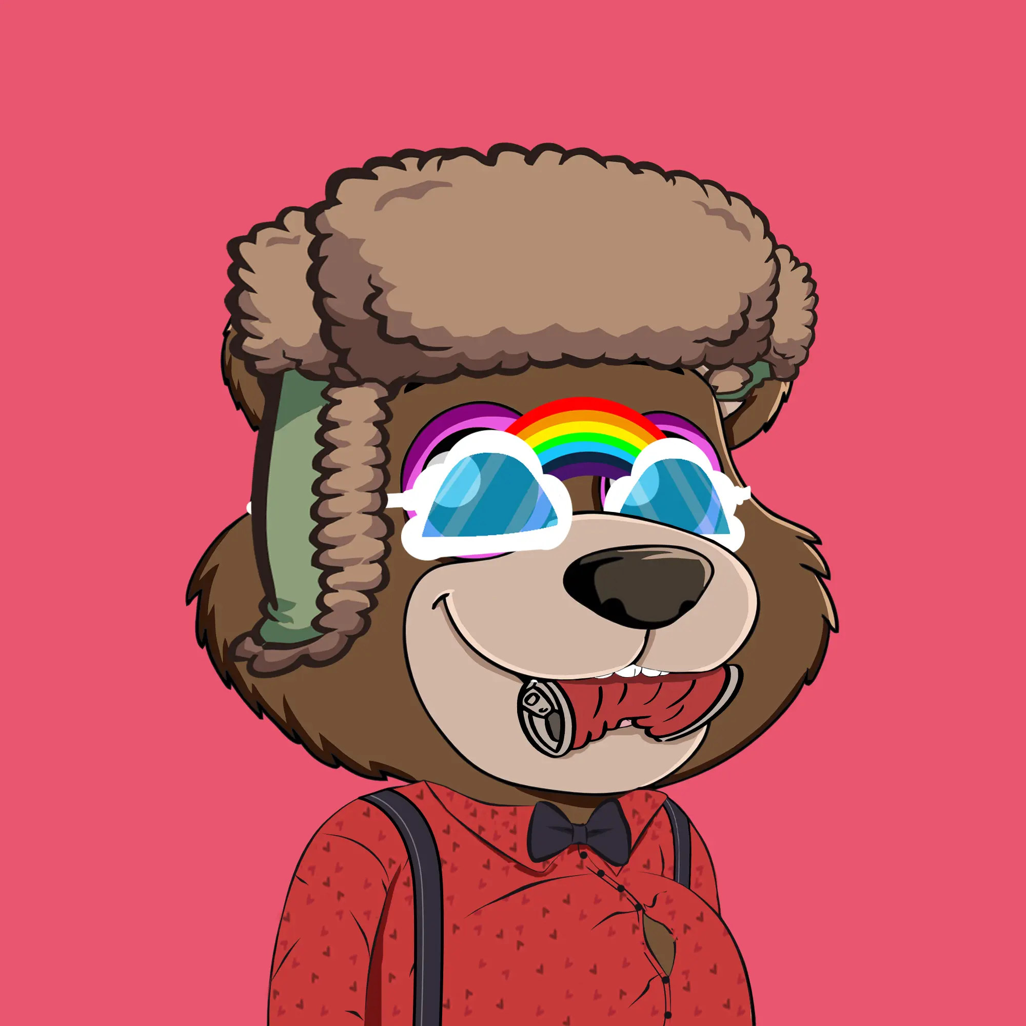 Gluttonous Bears #323 NFT on Algorand