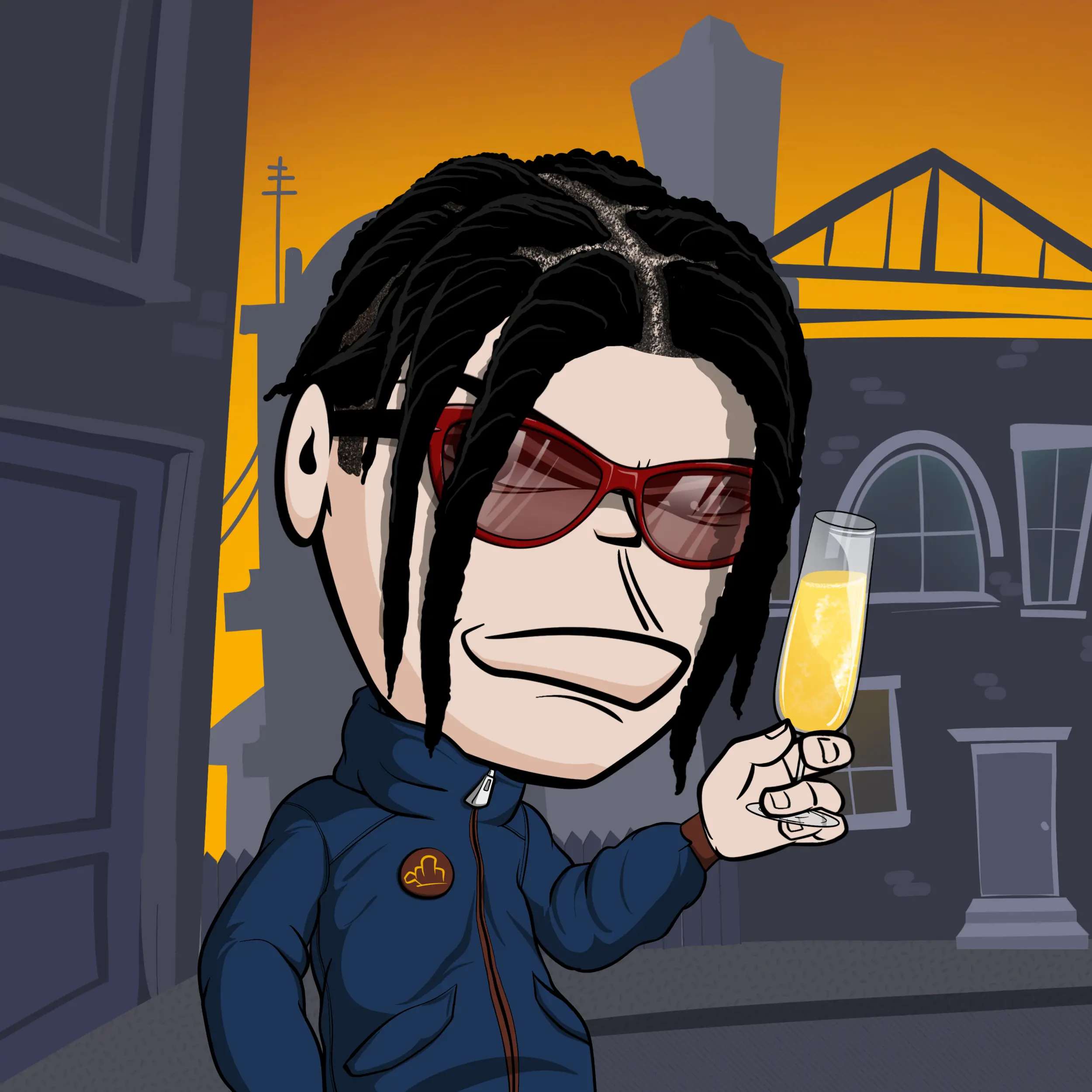 CoolCockGangs #884 NFT on Algorand