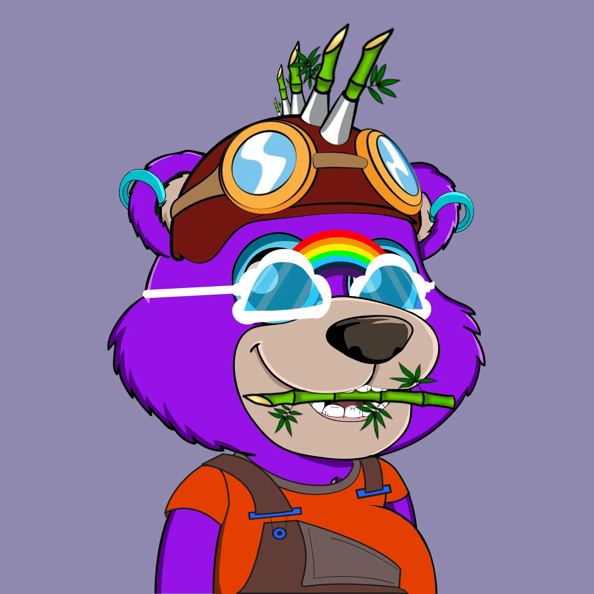 Gluttonous Bears #274 NFT on Algorand