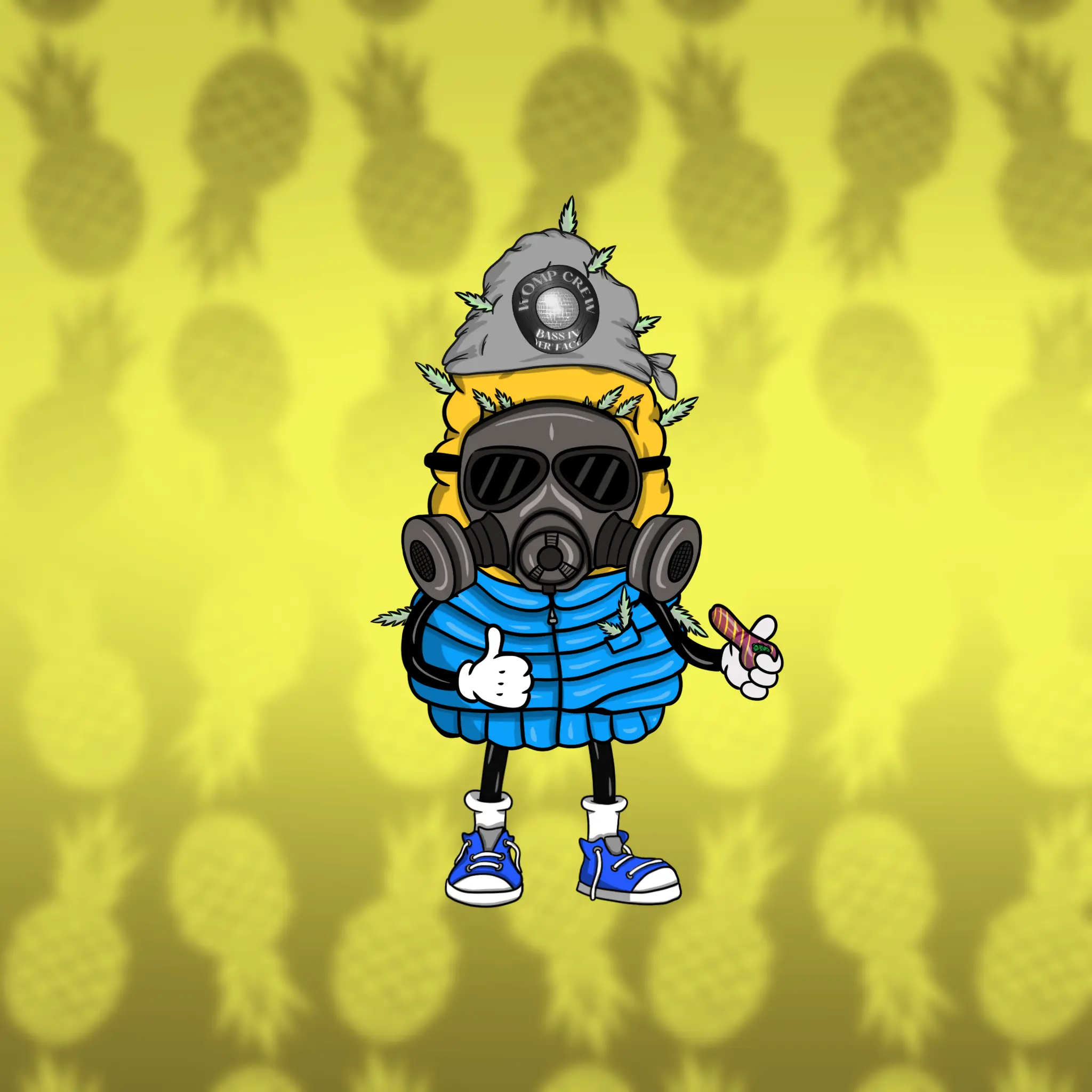 Blazing Budz #483 NFT on Algorand