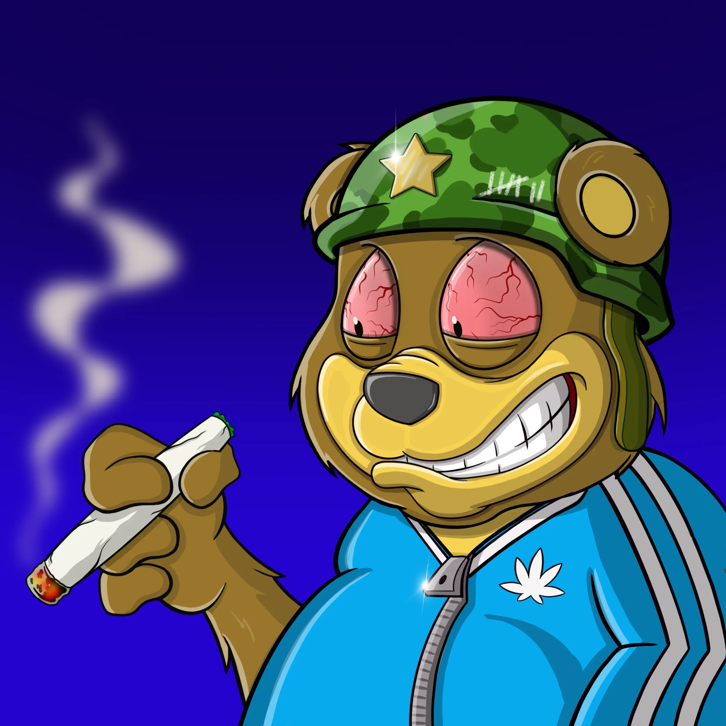 Burnin Bears #325 NFT on Algorand