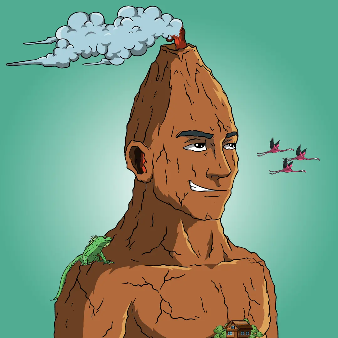 Volcano Boyz #1195 NFT on Algorand