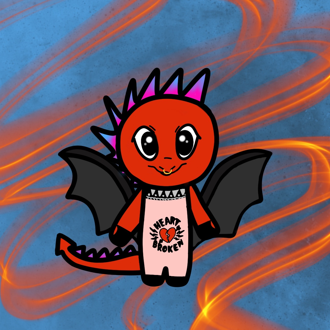 Tiny Punk Dragon NFT on Algorand