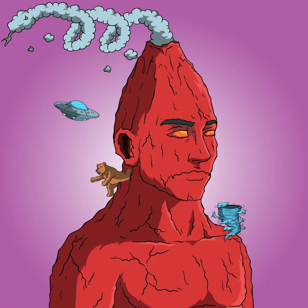 Volcano Boyz #1236 NFT on Algorand