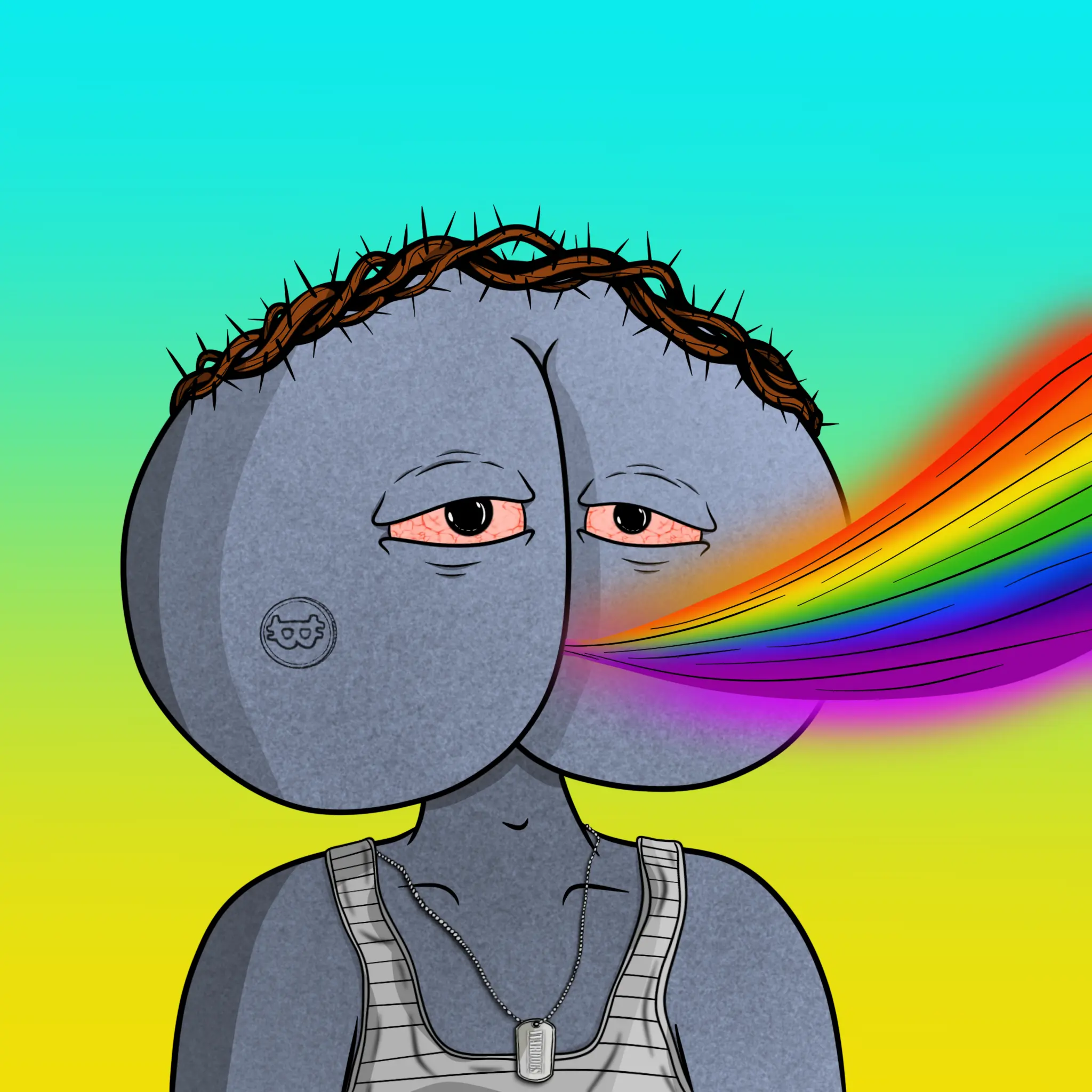 ButtHeads #608 NFT on Algorand