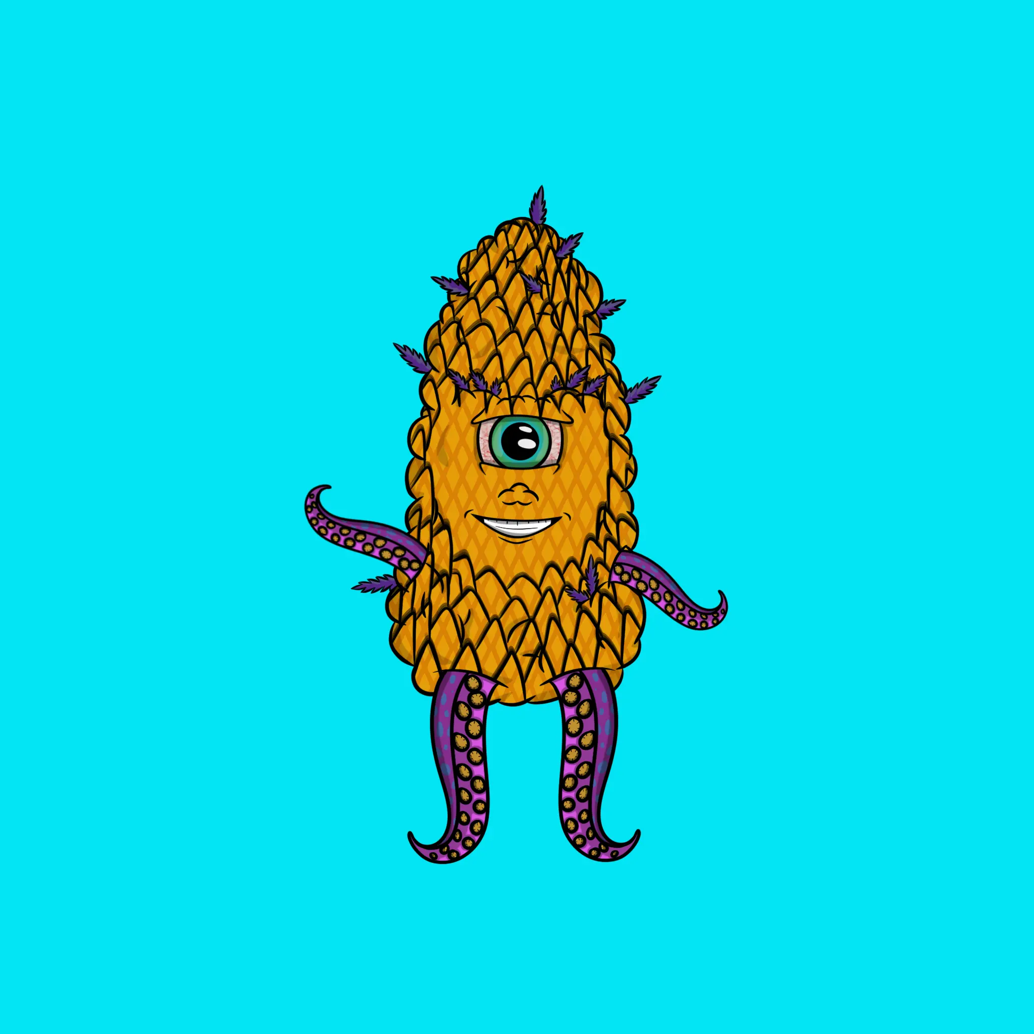 Blazing Budz #442 NFT on Algorand