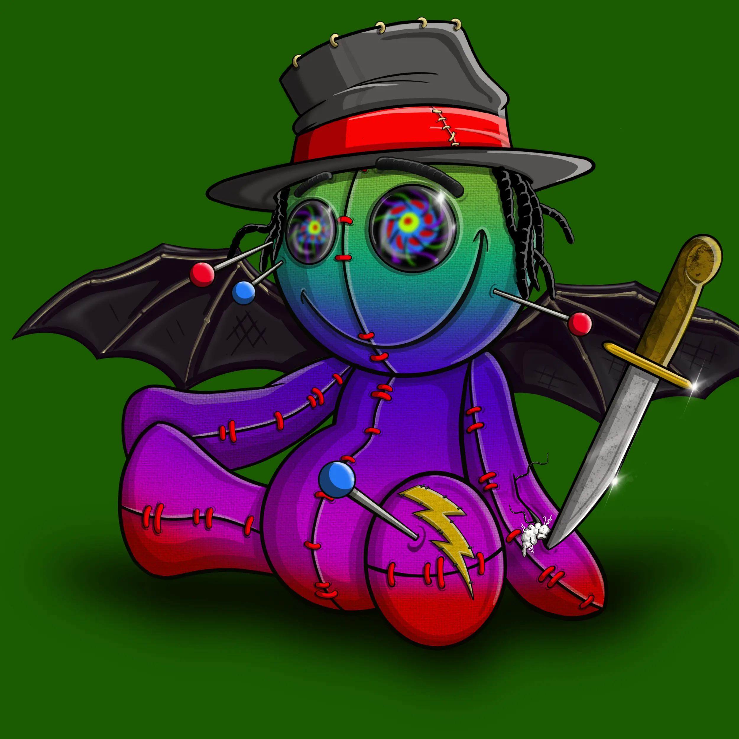 Trippy Stitch #1123 NFT on Algorand