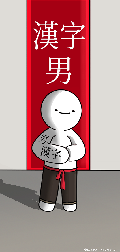 Kanji Guy Character Card #29