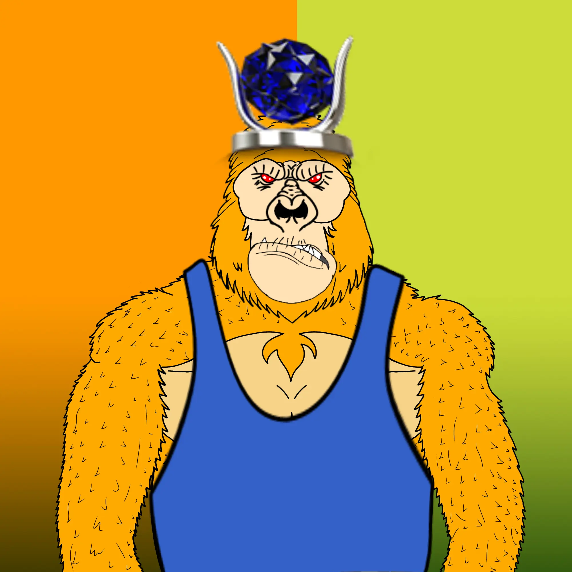 AL GORILLA #118 NFT on Algorand