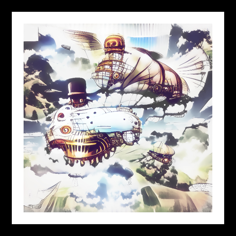 SPNFT Airship #5 NFT on Algorand
