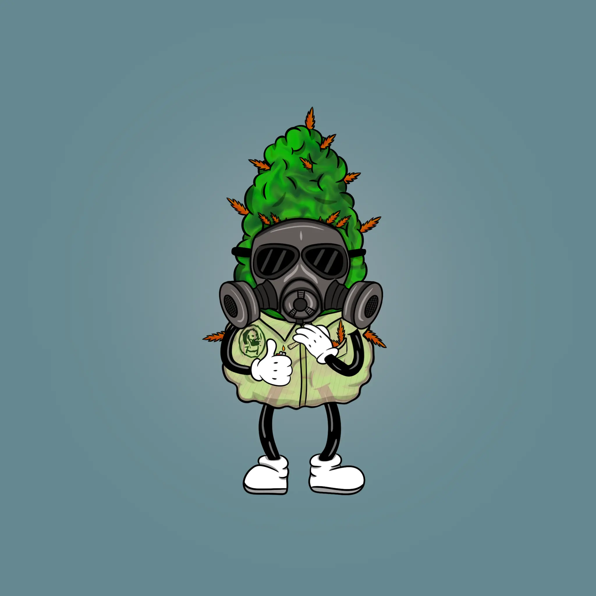 Blazing Budz #93 NFT on Algorand