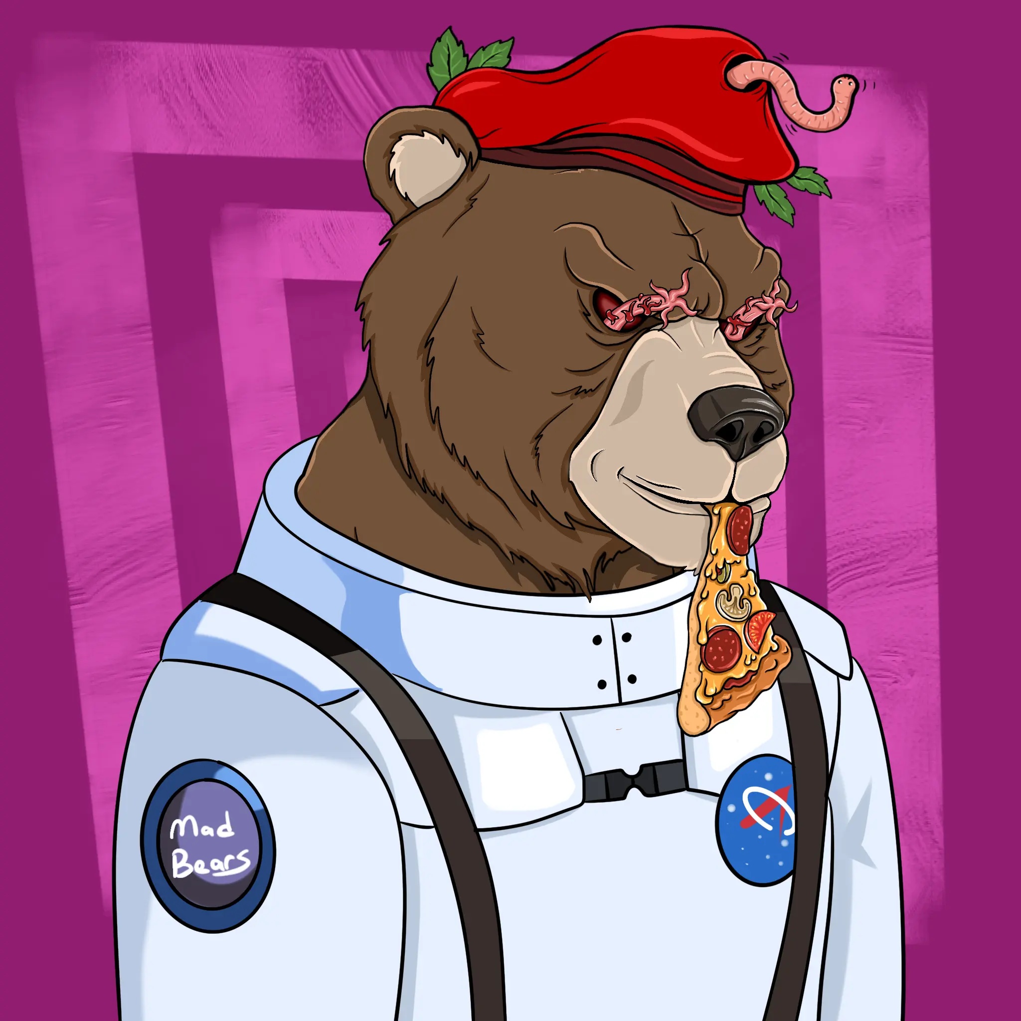 Mad Bears #2156 NFT on Algorand