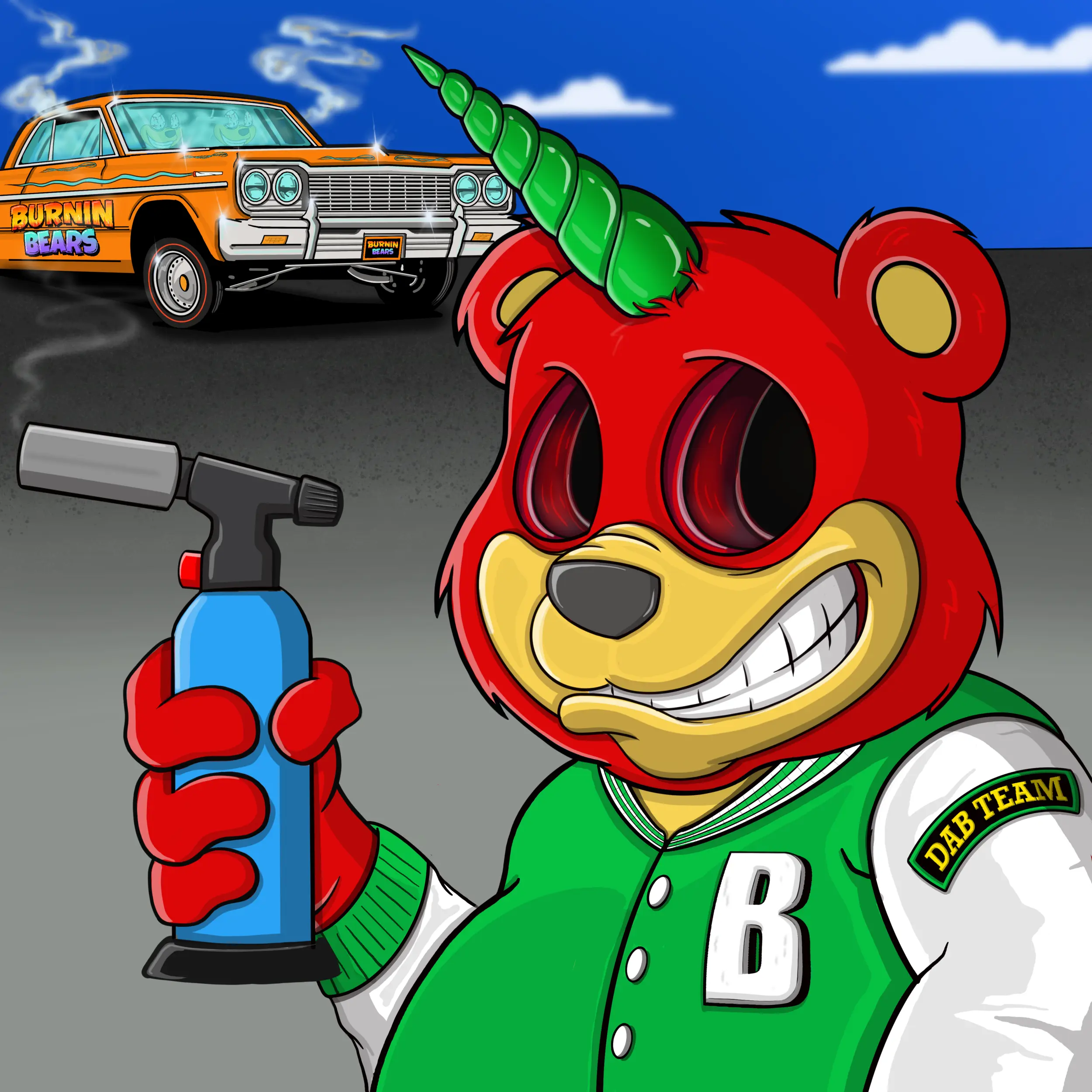 Burnin Bears #1953 NFT on Algorand