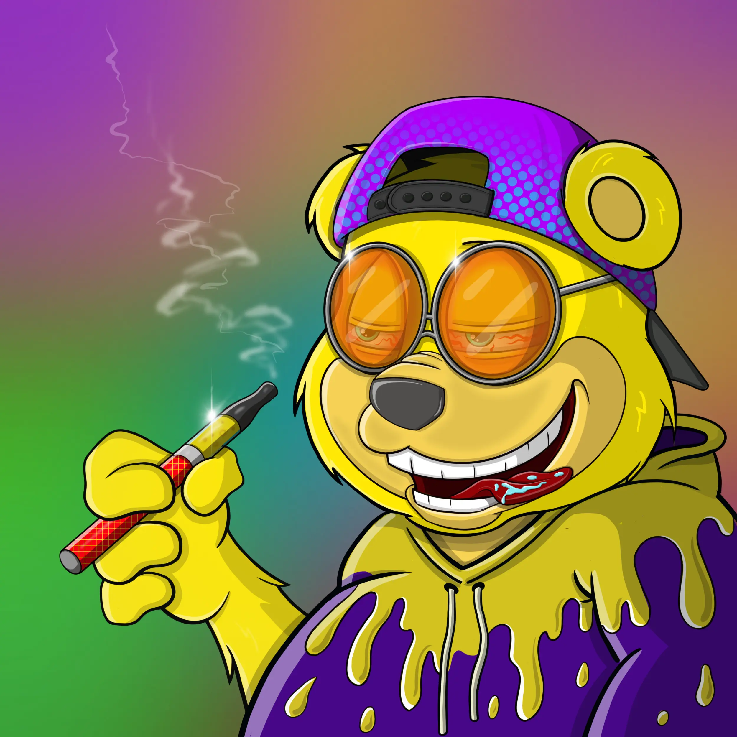 Burnin Bears #881 NFT on Algorand