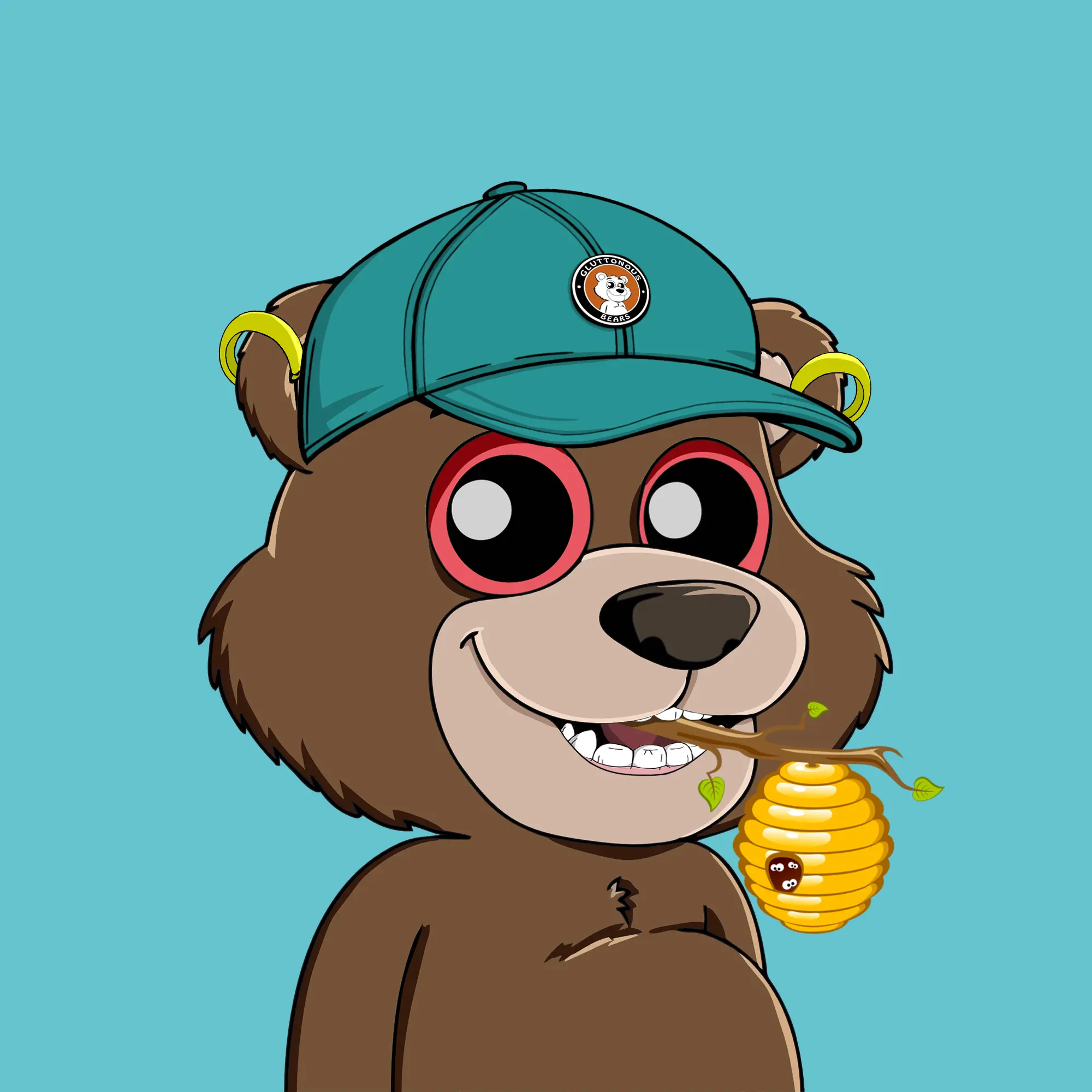 Gluttonous Bears #539 NFT on Algorand