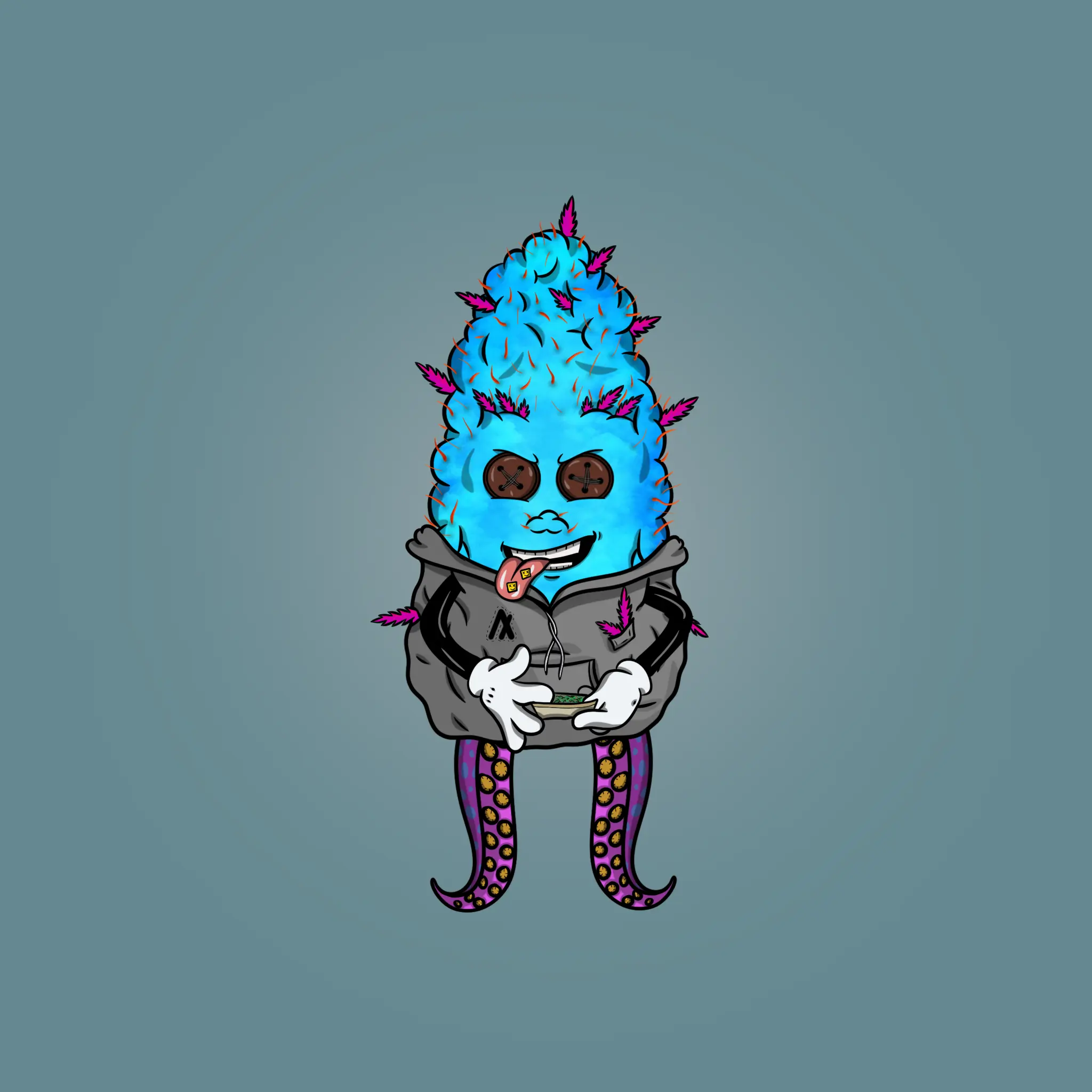 Blazing Budz #632 NFT on Algorand