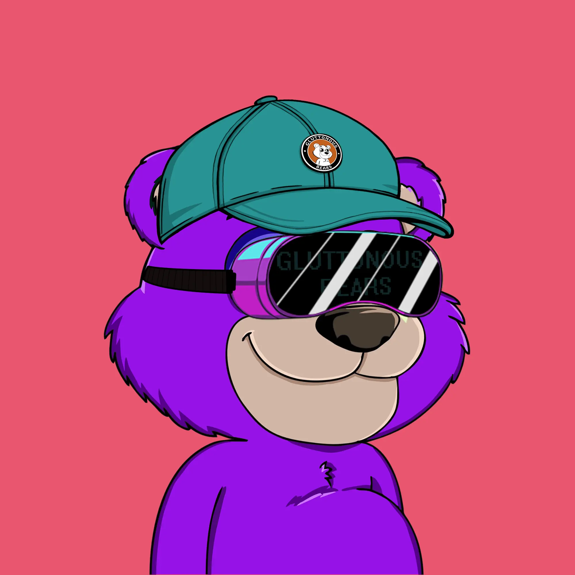 Gluttonous Bears #590 NFT on Algorand