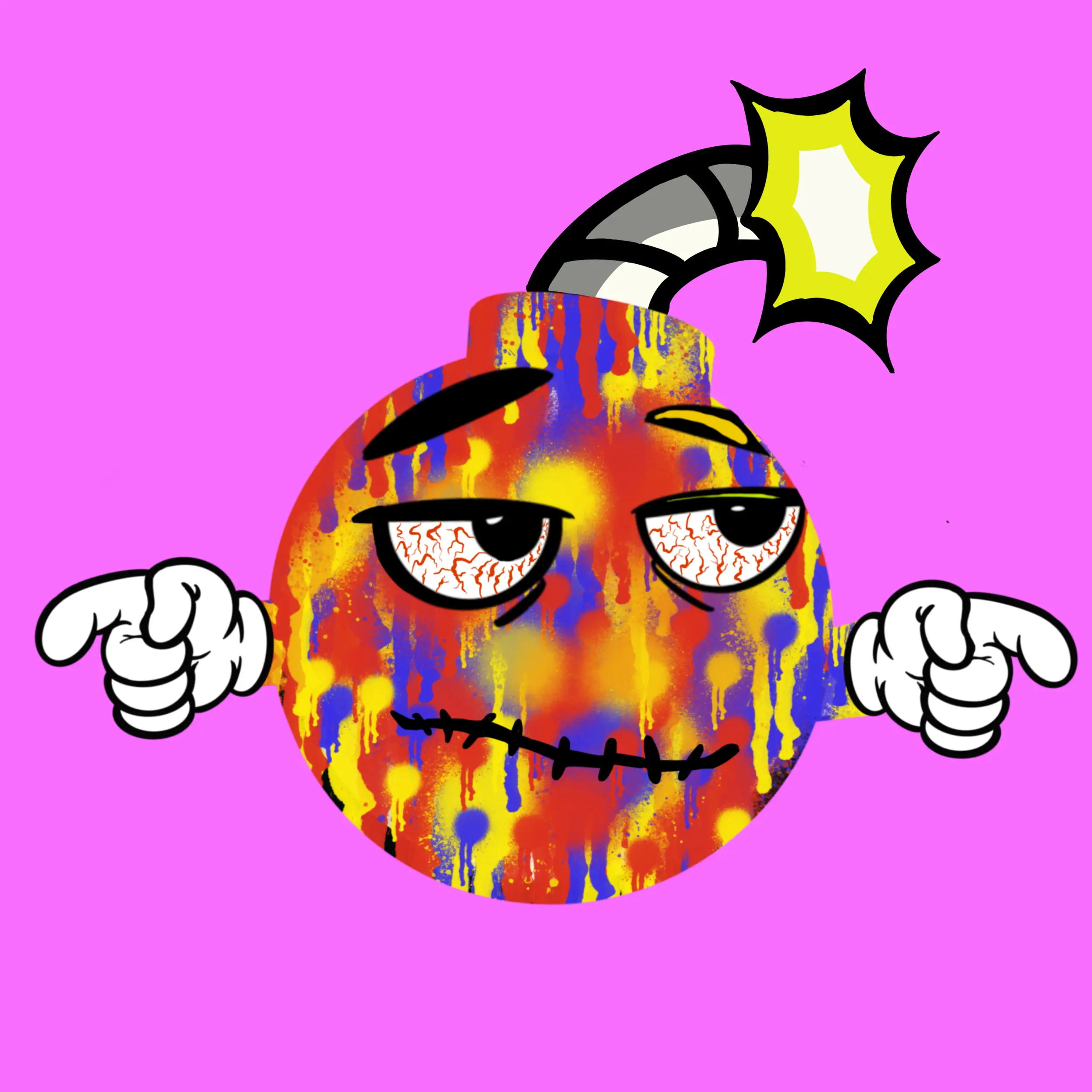 Crypto Bomber Krew #675 NFT on Algorand