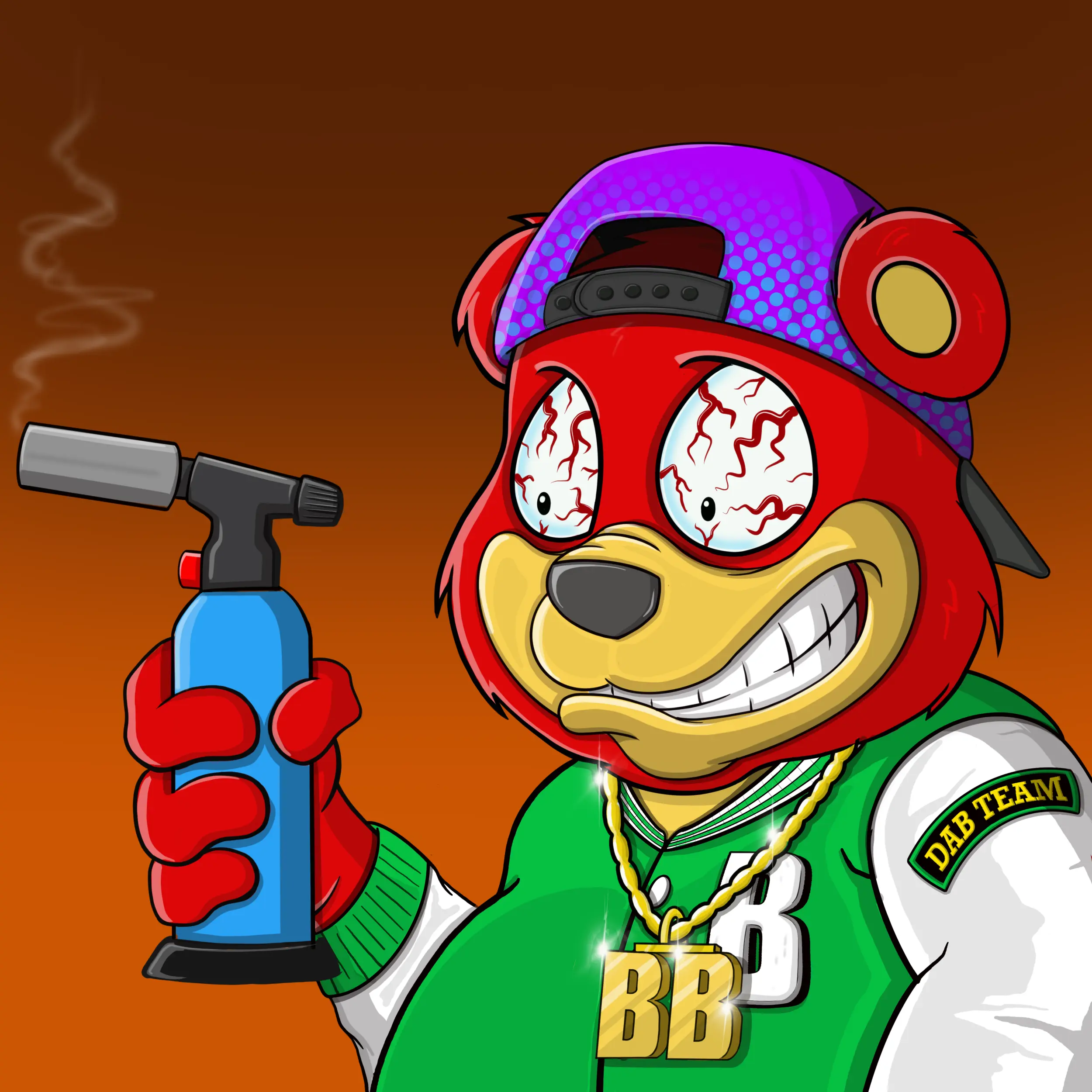 Burnin Bears #1319 NFT on Algorand