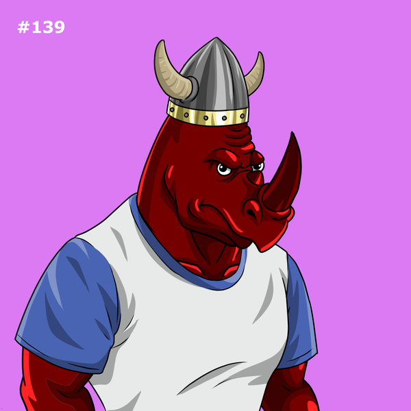 An image of Rowdy Rhino #139