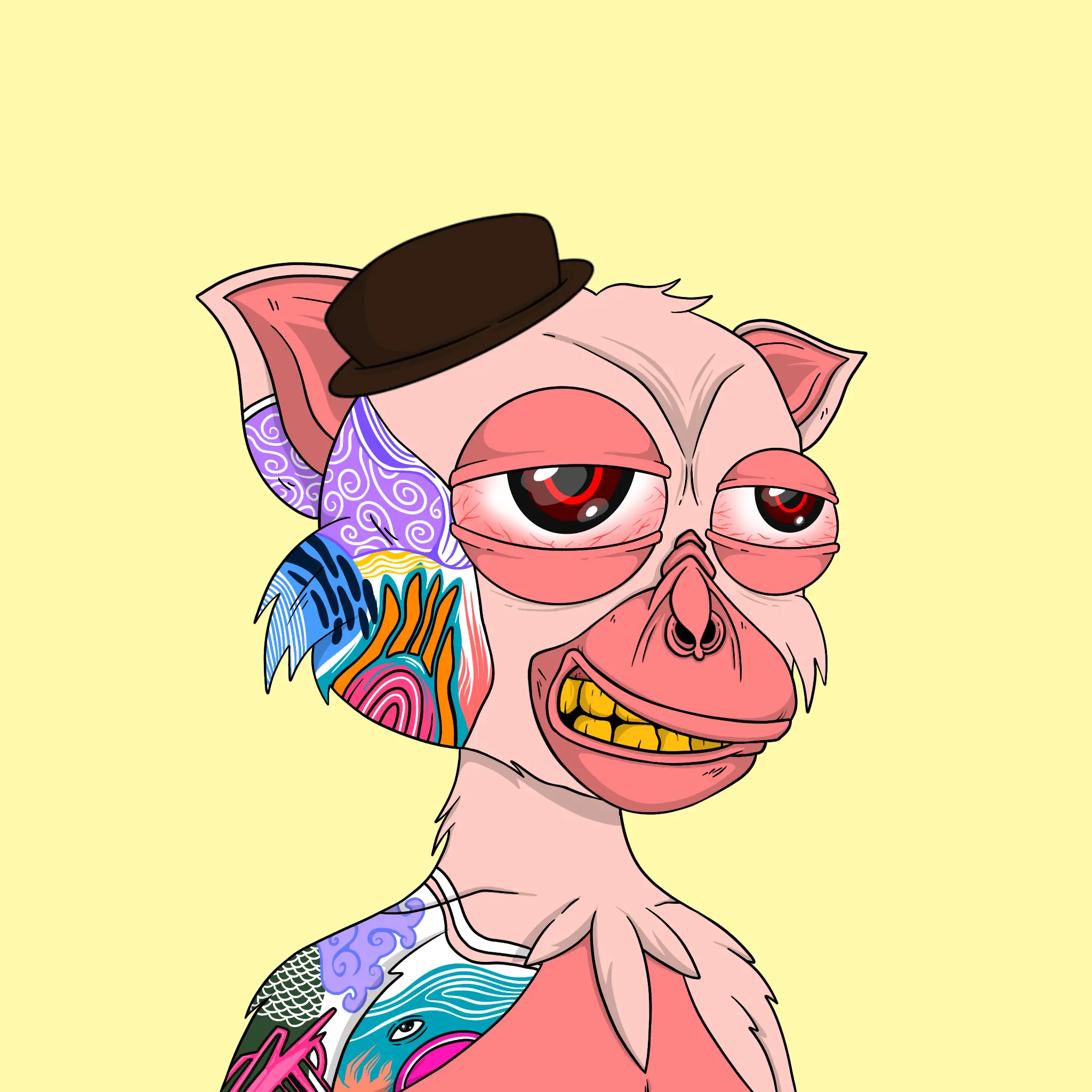 Trendy Tarsier #471 NFT on Algorand