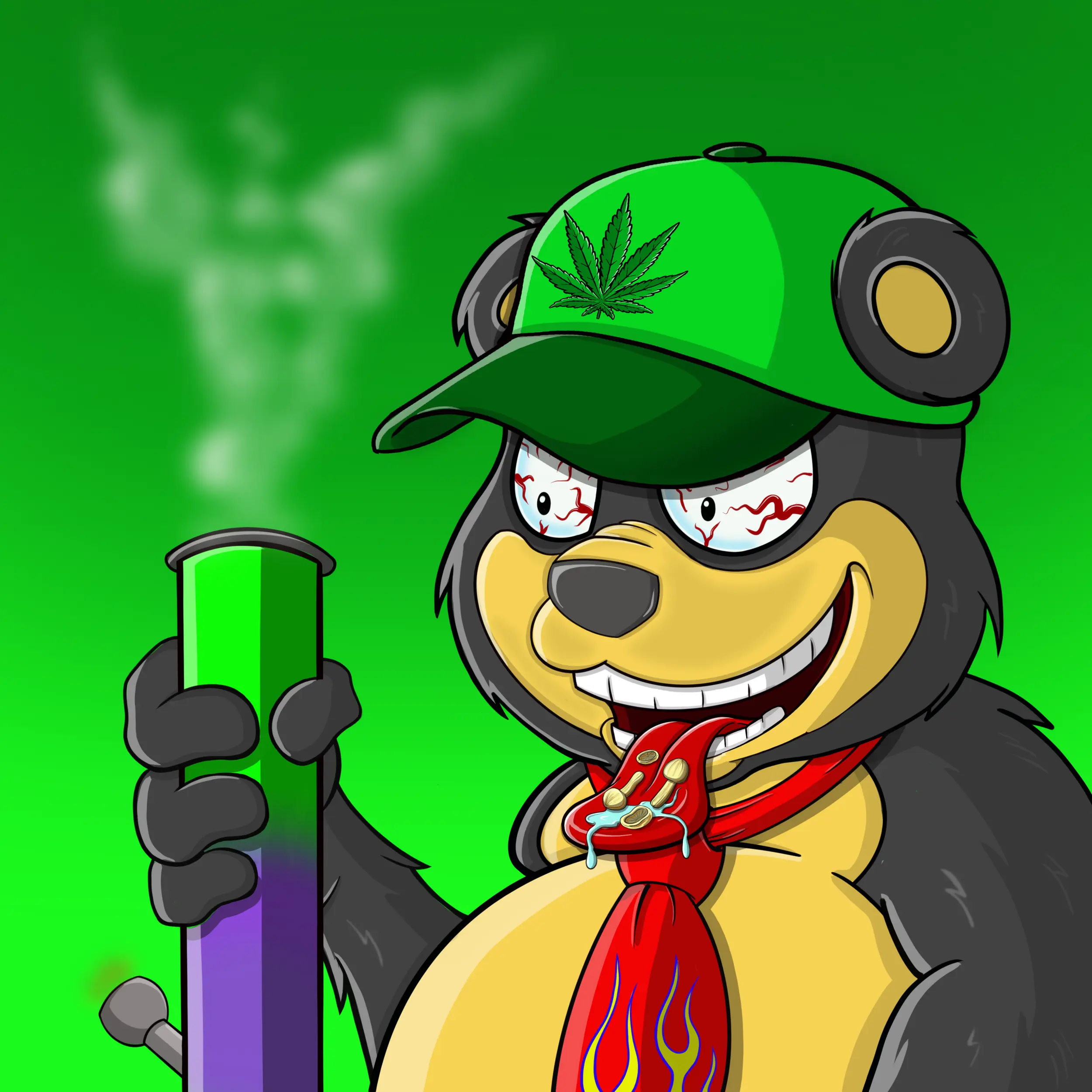 Burnin Bears #549 NFT on Algorand