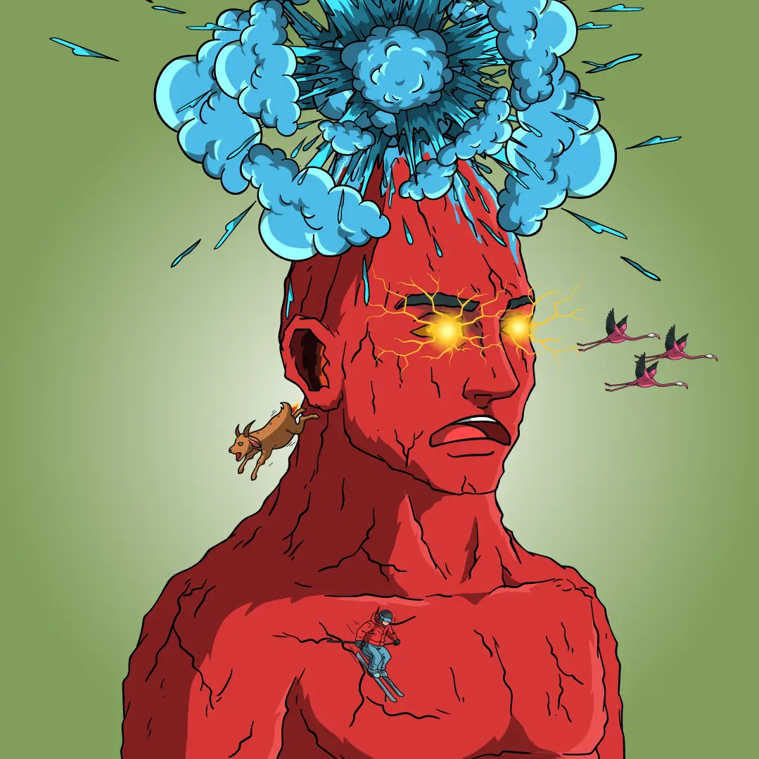 Volcano Boyz #589 NFT on Algorand