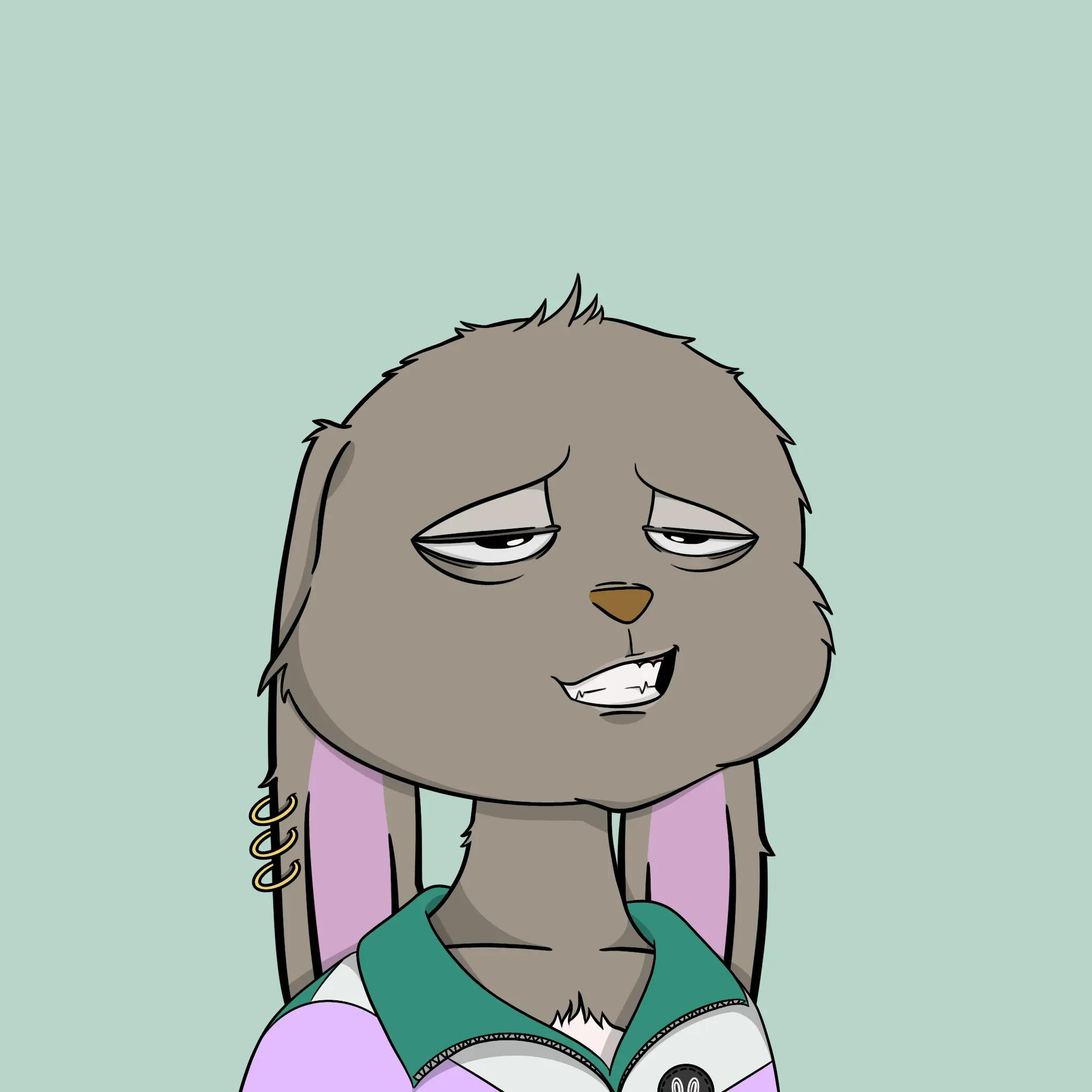 Bad Bunny Society #2767 NFT on Algorand