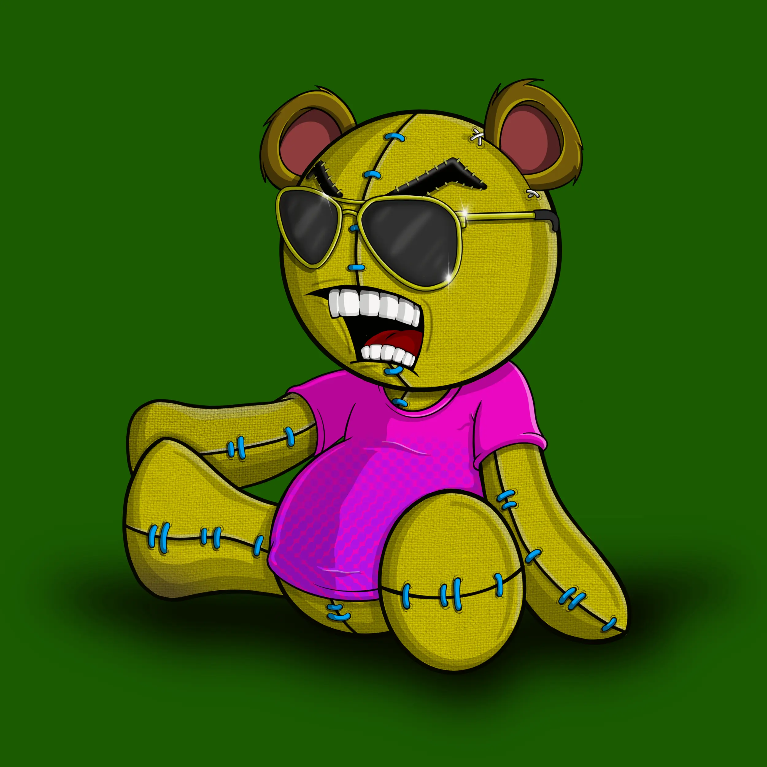 Trippy Stitch #911 NFT on Algorand