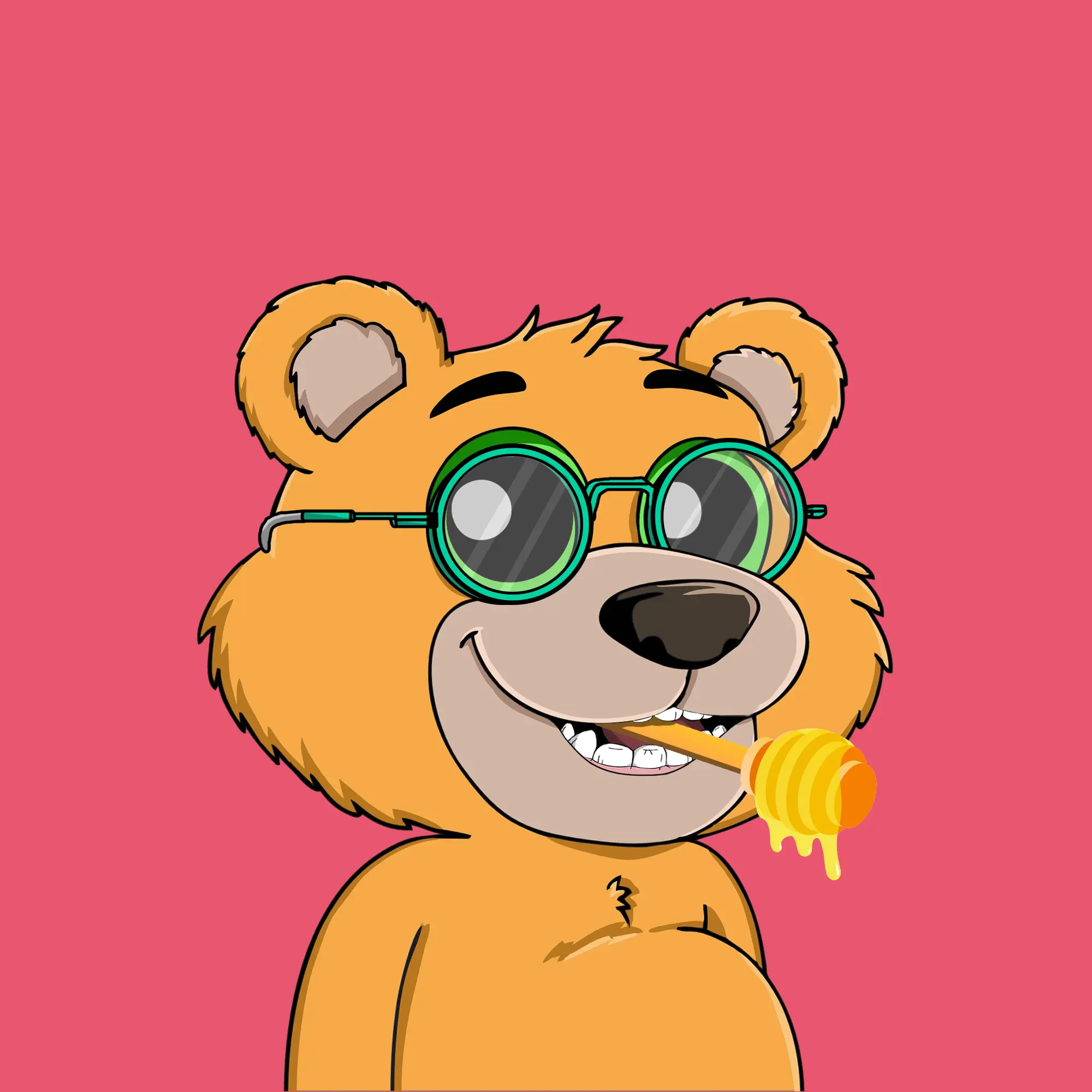 Gluttonous Bears #25 NFT on Algorand