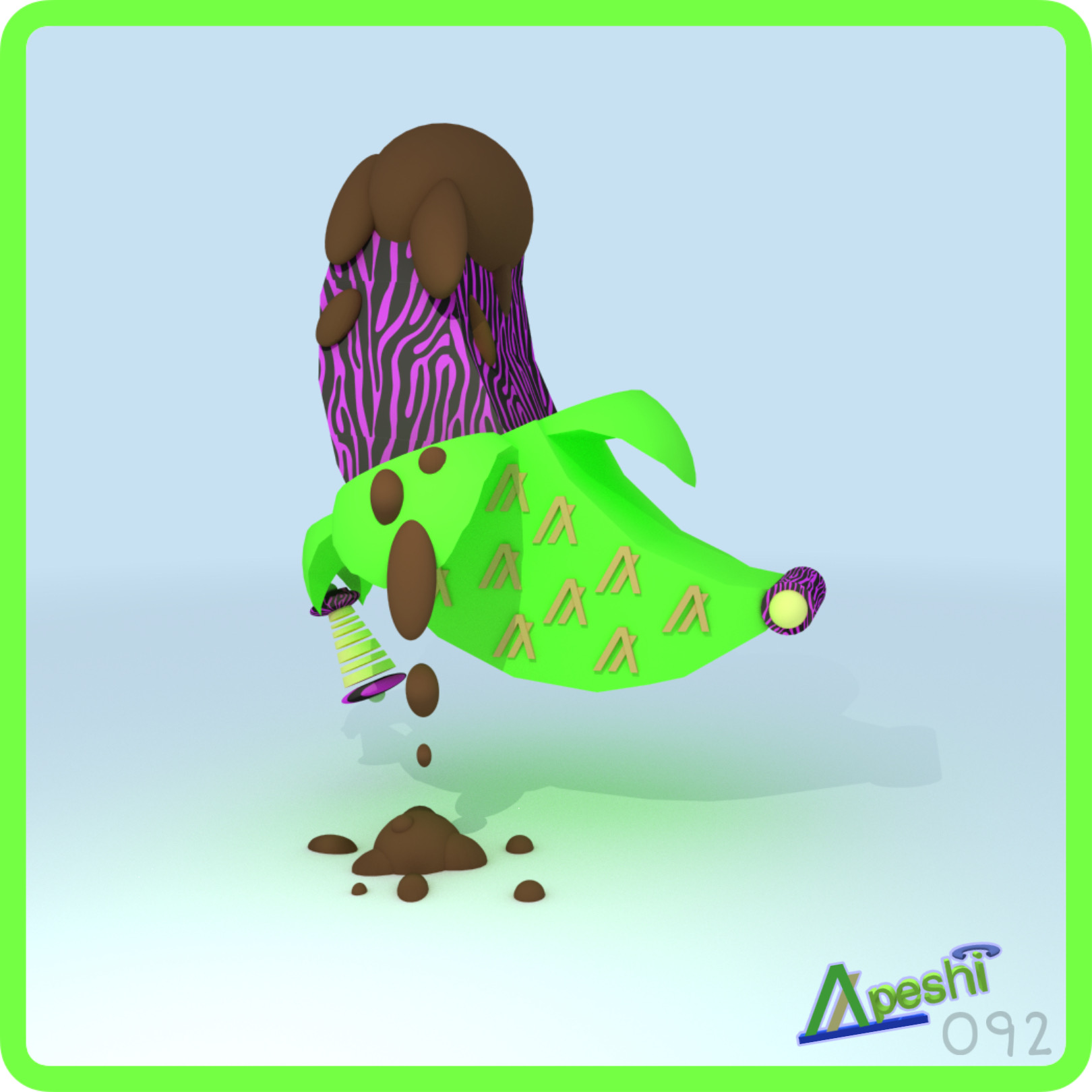Banana-mint 092 NFT on Algorand