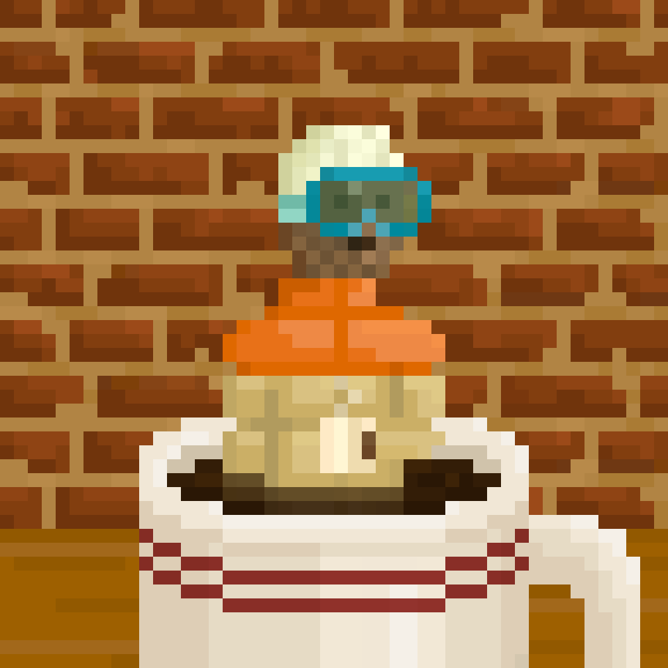 CoffeeBits Bather #0093 NFT on Algorand