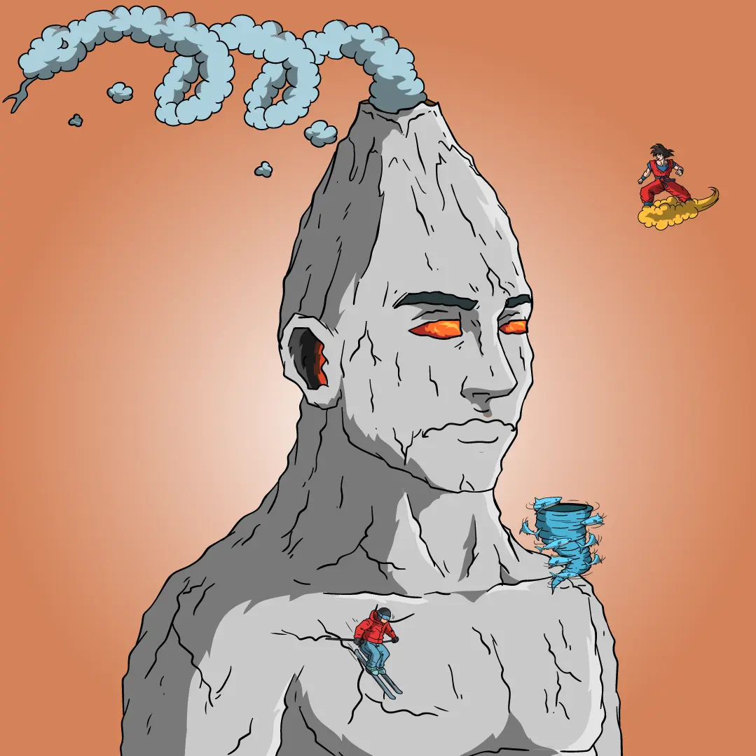 Volcano Boyz #1177 NFT on Algorand