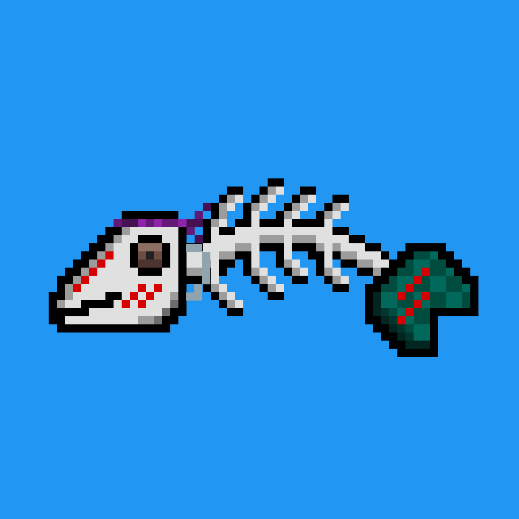 8-Bit BoneFish #282 NFT on Algorand