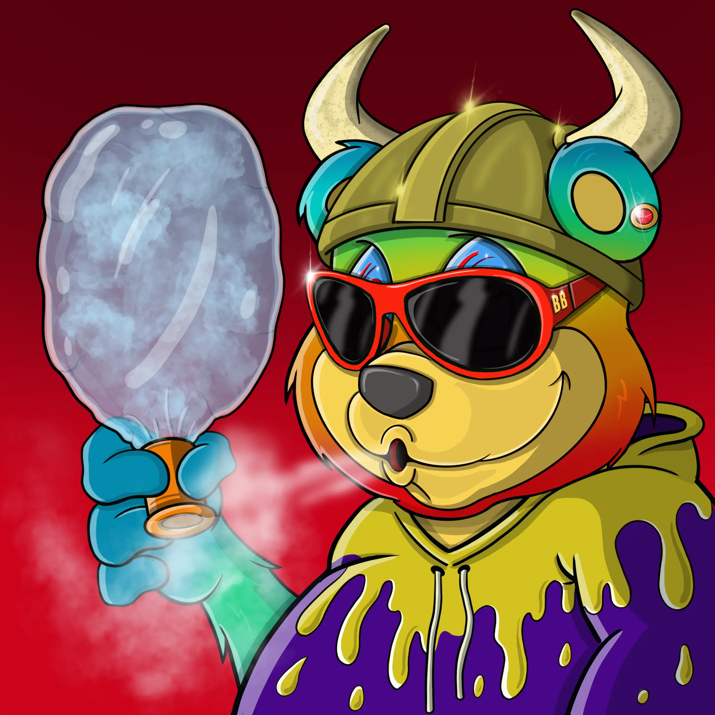 Burnin Bears #788 NFT on Algorand