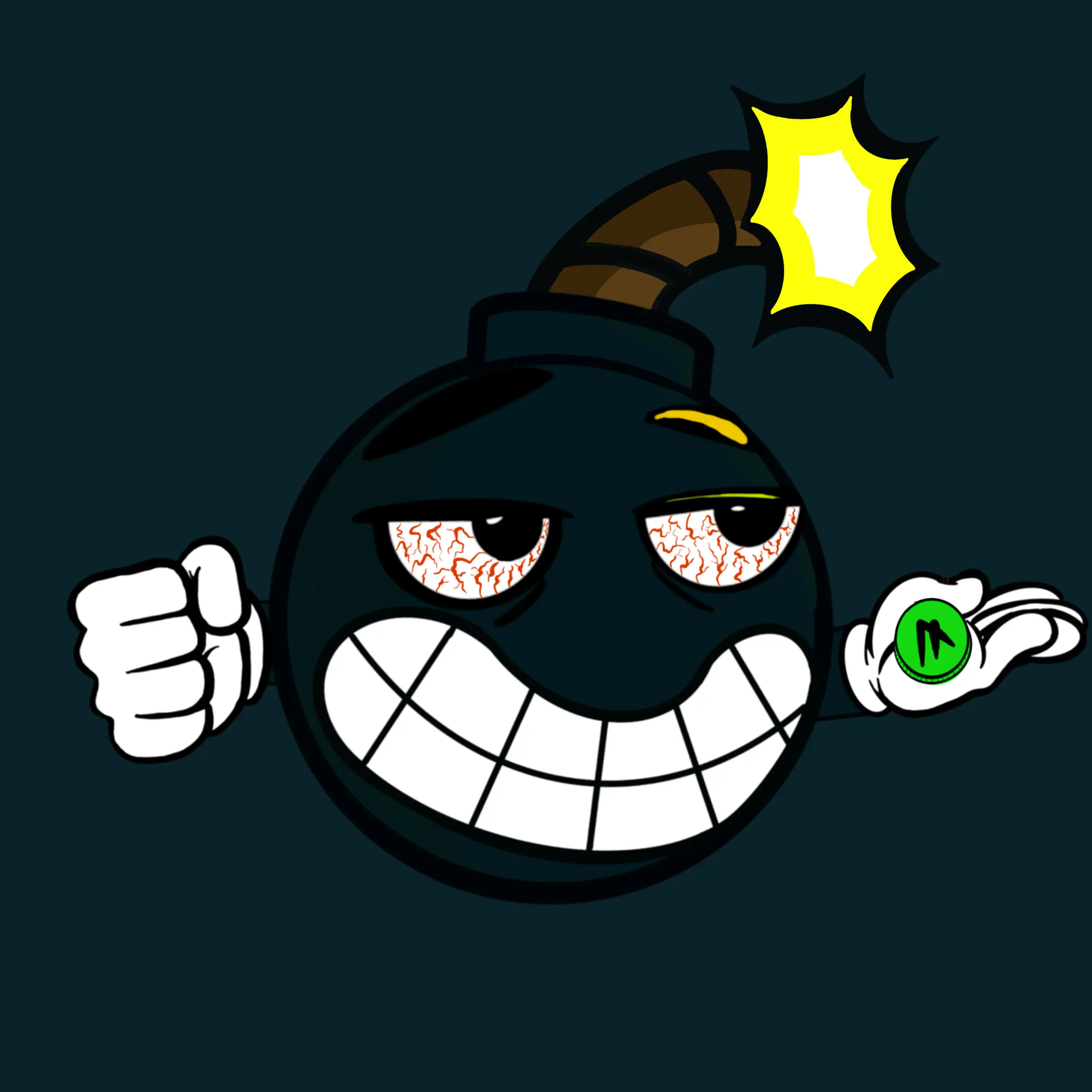 Crypto Bomber Krew #898 NFT on Algorand