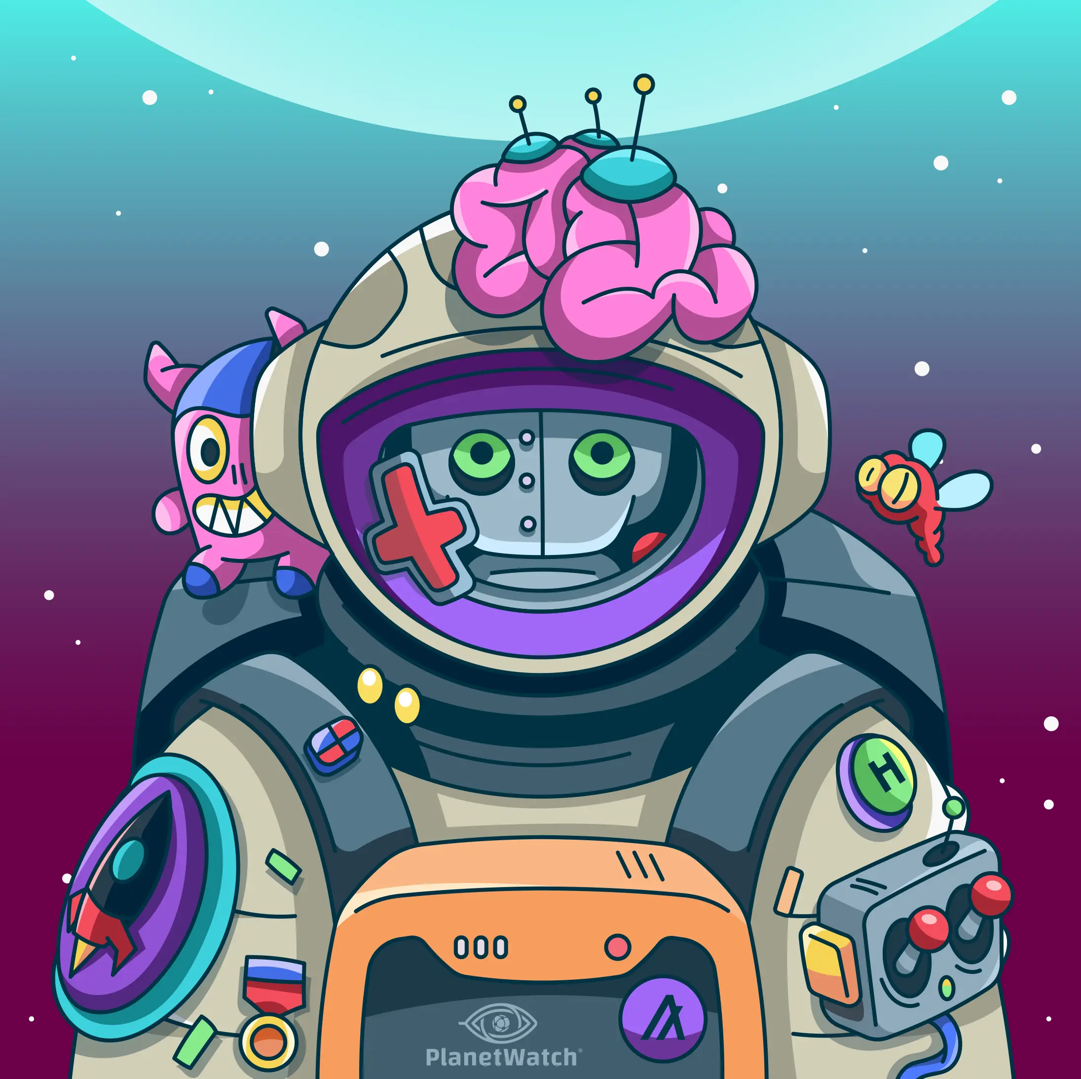 Atomic Astros #869 NFT on Algorand
