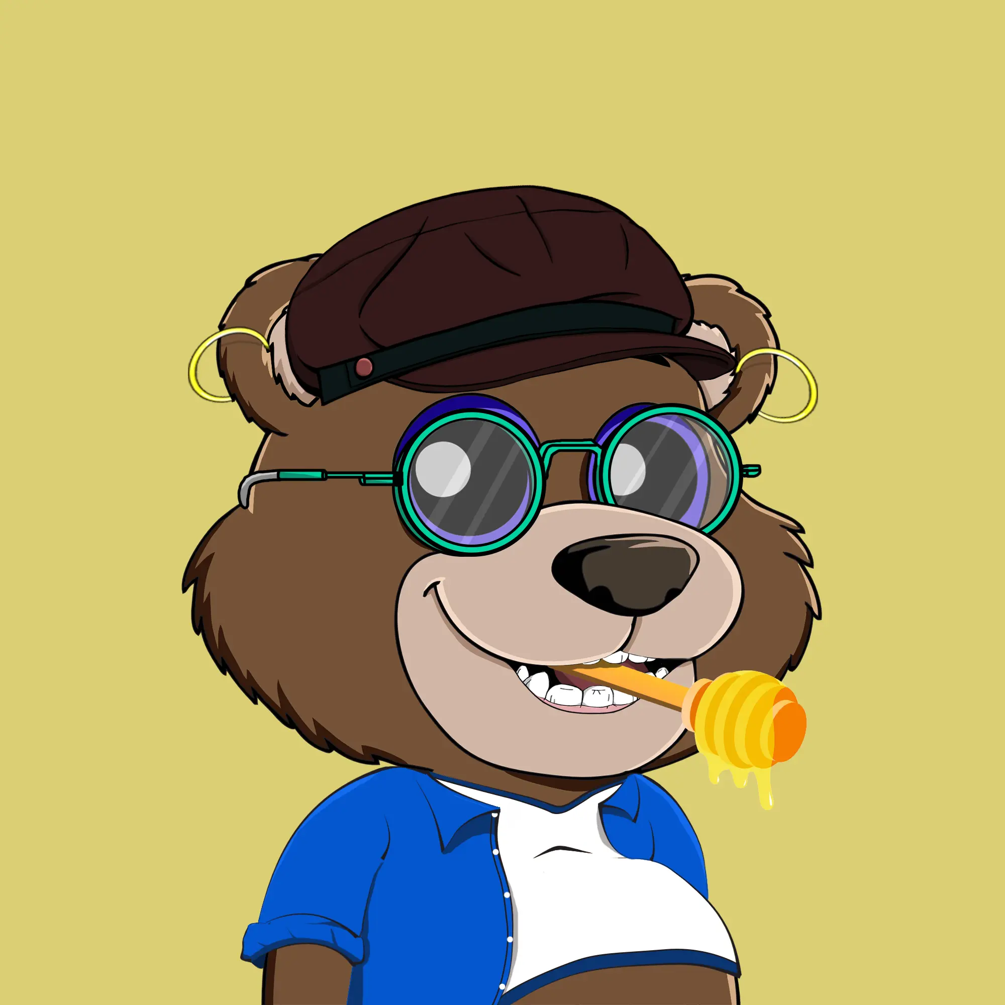 Gluttonous Bears #481 NFT on Algorand