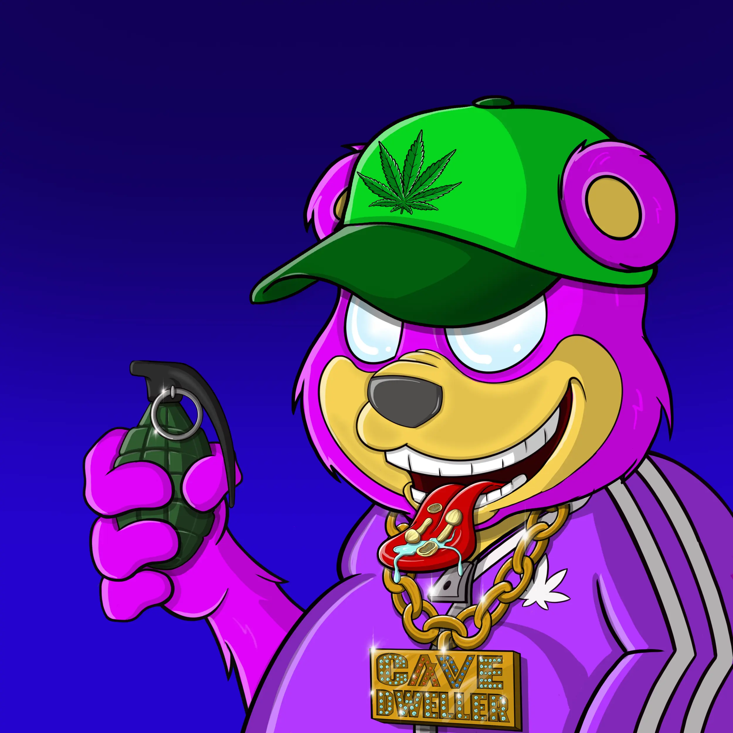 Burnin Bears #1839 NFT on Algorand