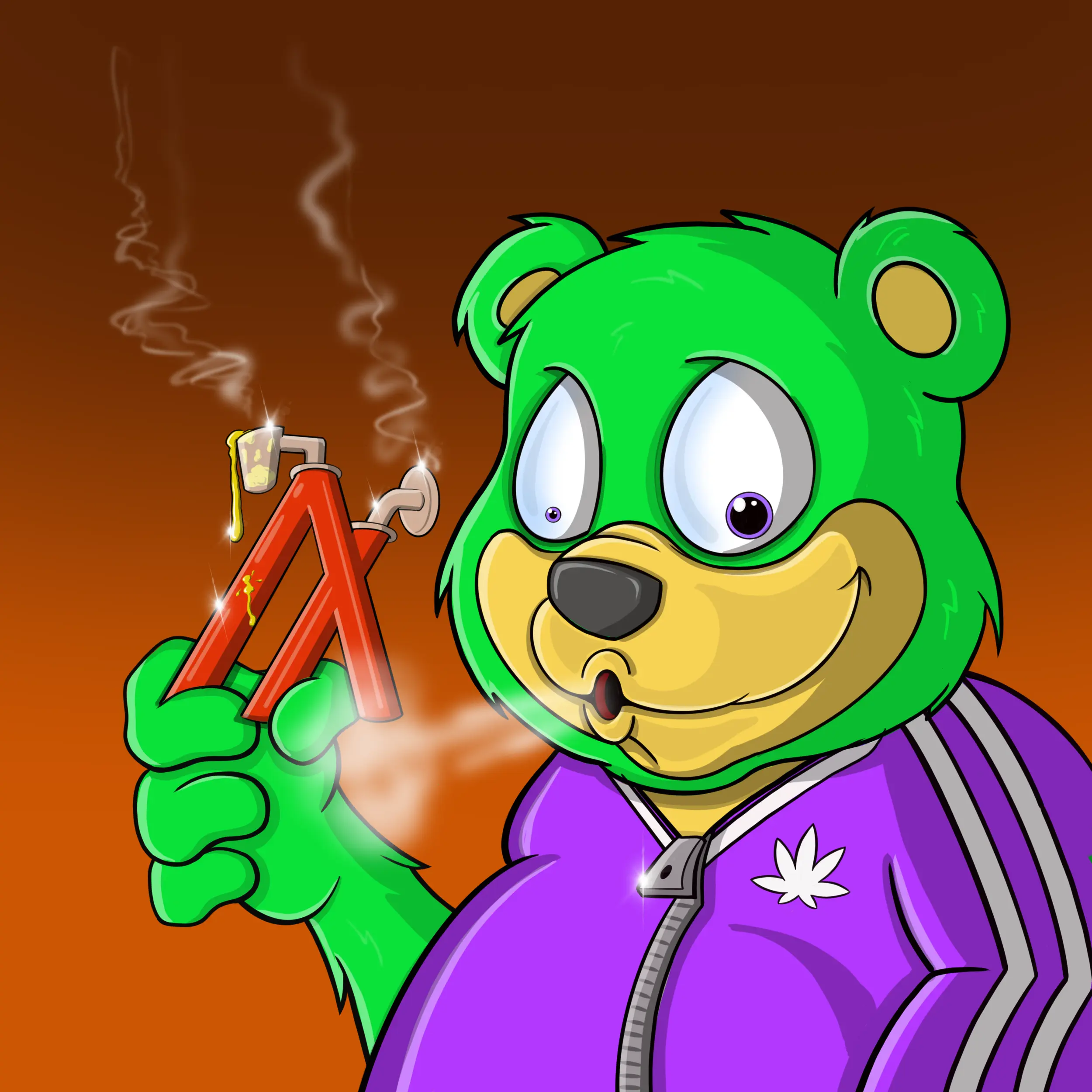 Burnin Bears #634 NFT on Algorand