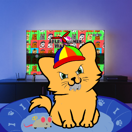 Happy Hoomens Cat#0475 NFT on Algorand