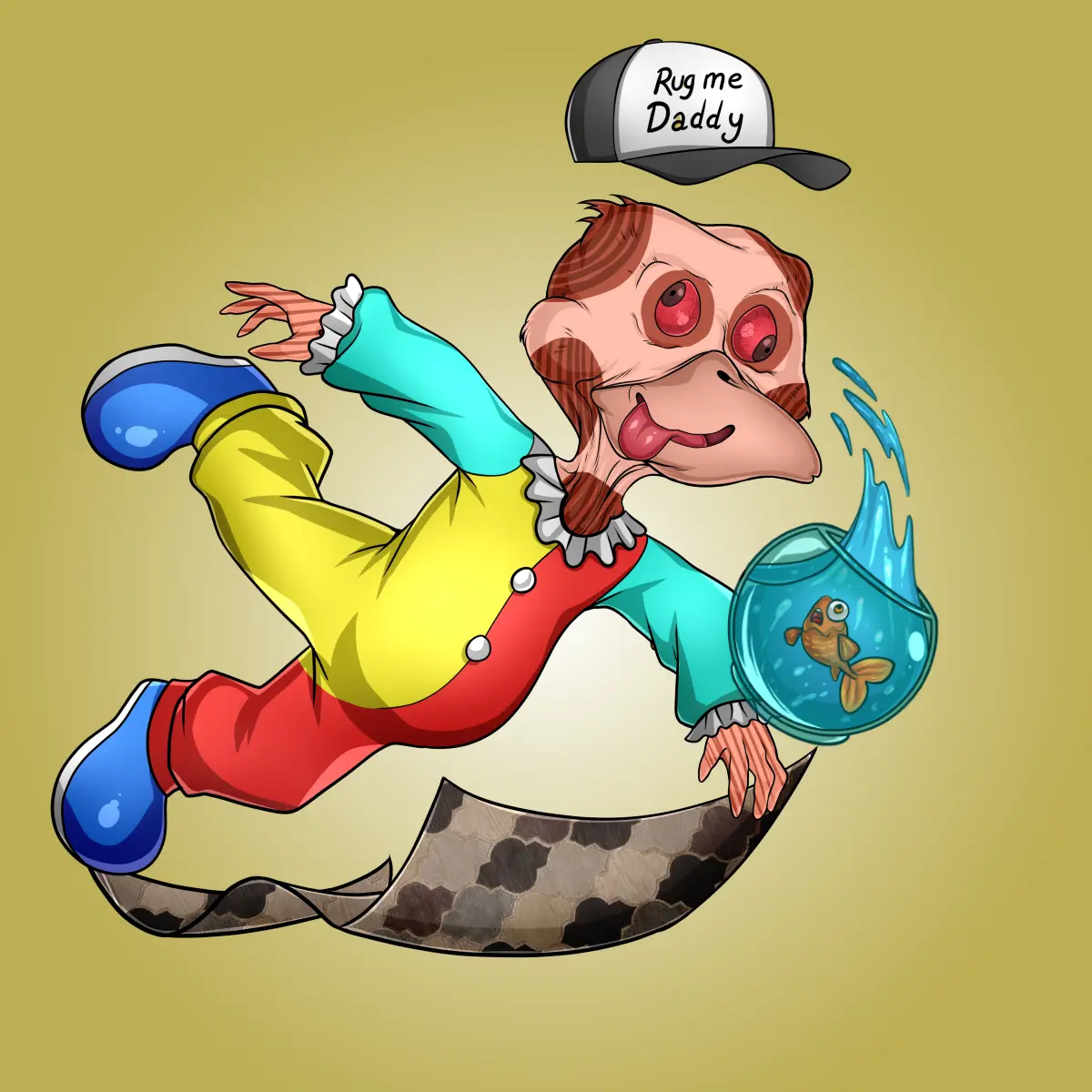 Rug Friends  #6883 NFT on Algorand