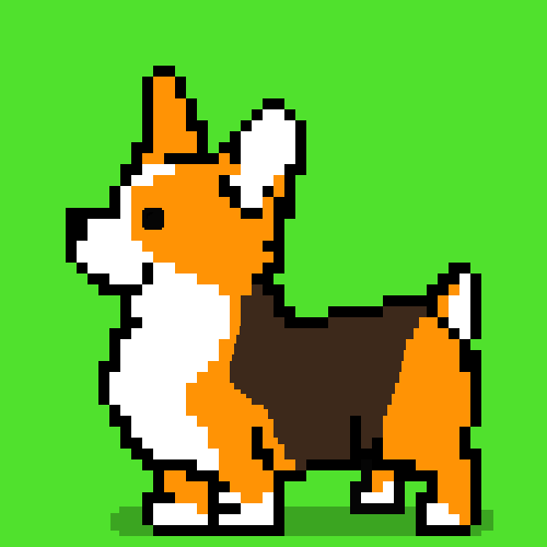 Pixel Pup 015 NFT on Algorand