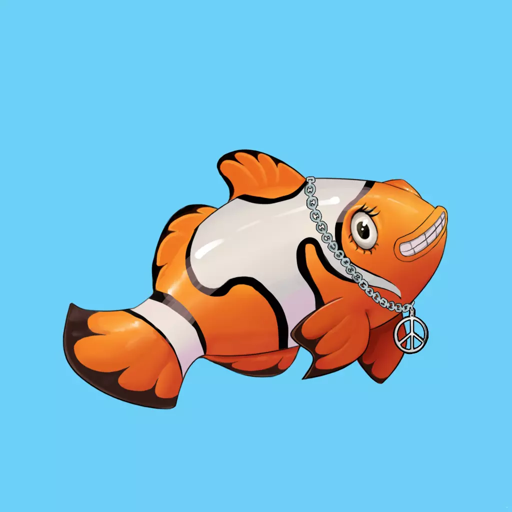 Clown Fish #417 NFT on Algorand