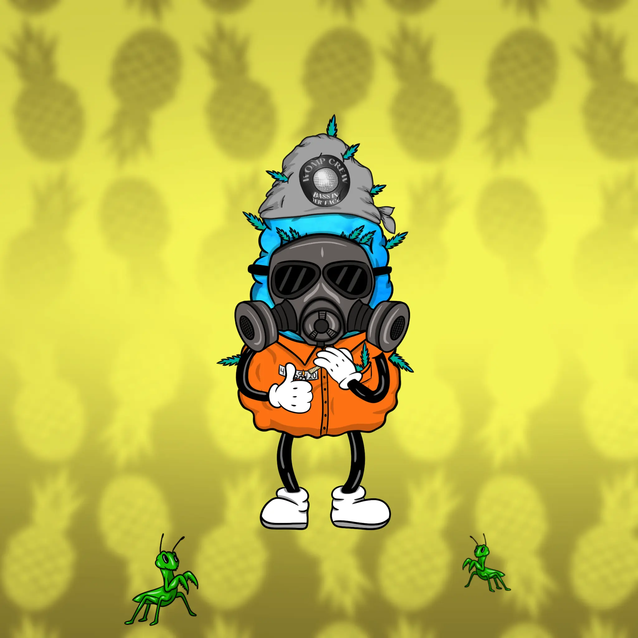 Blazing Budz #369 NFT on Algorand