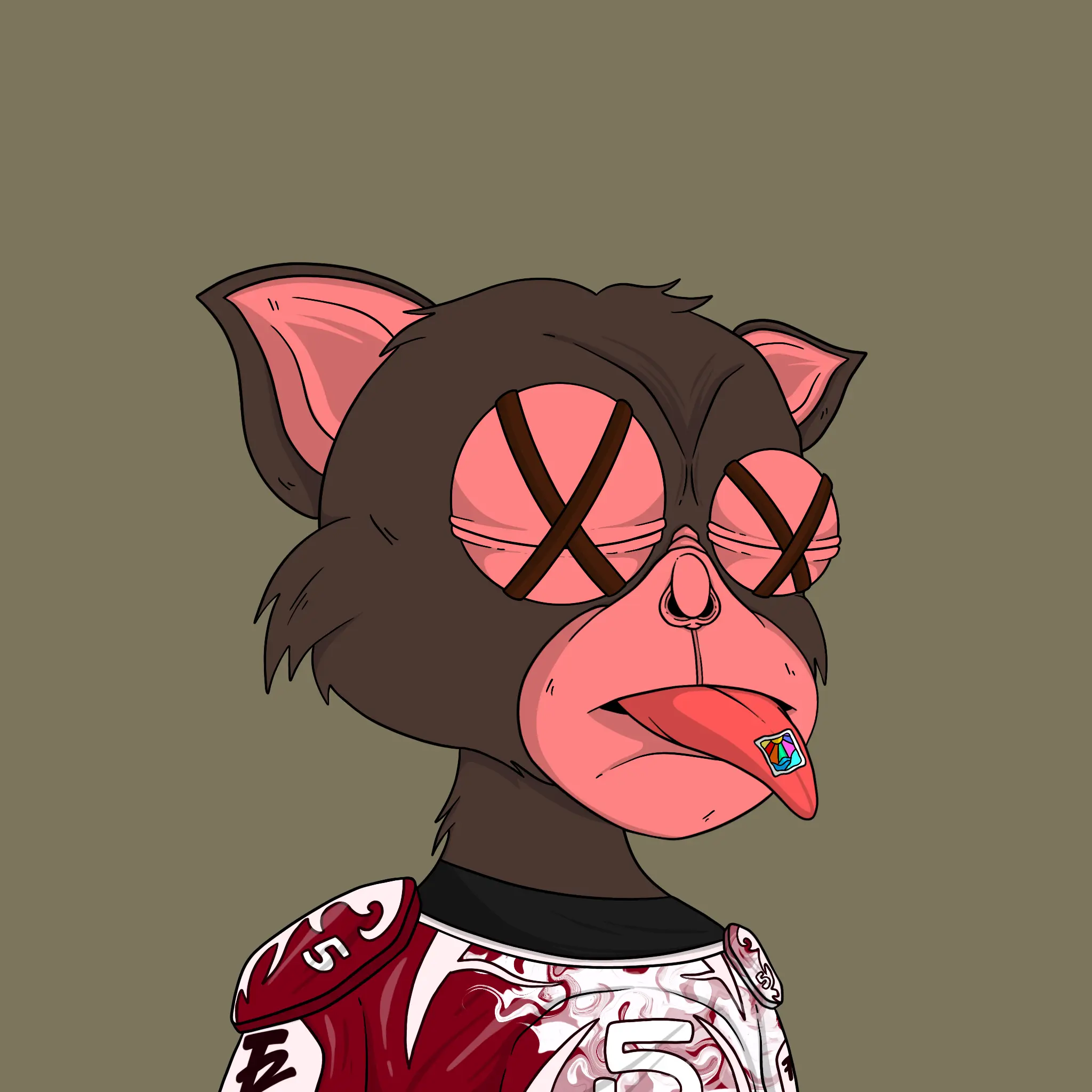 Trendy Tarsier #1921 NFT on Algorand